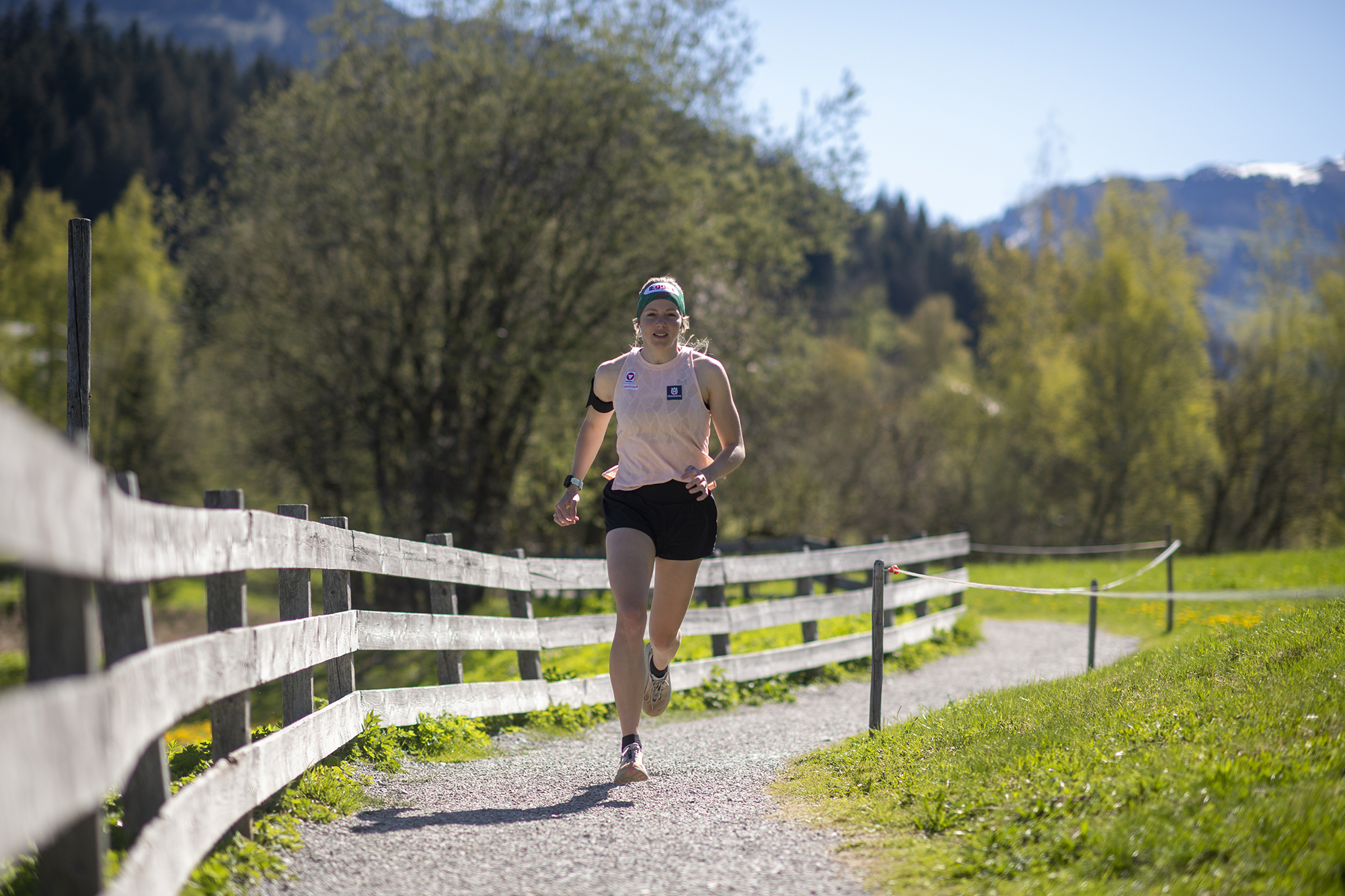 Lisa Hauser beim App-Lauf | Credit: Andreas Schaad for Wings for Life World Run