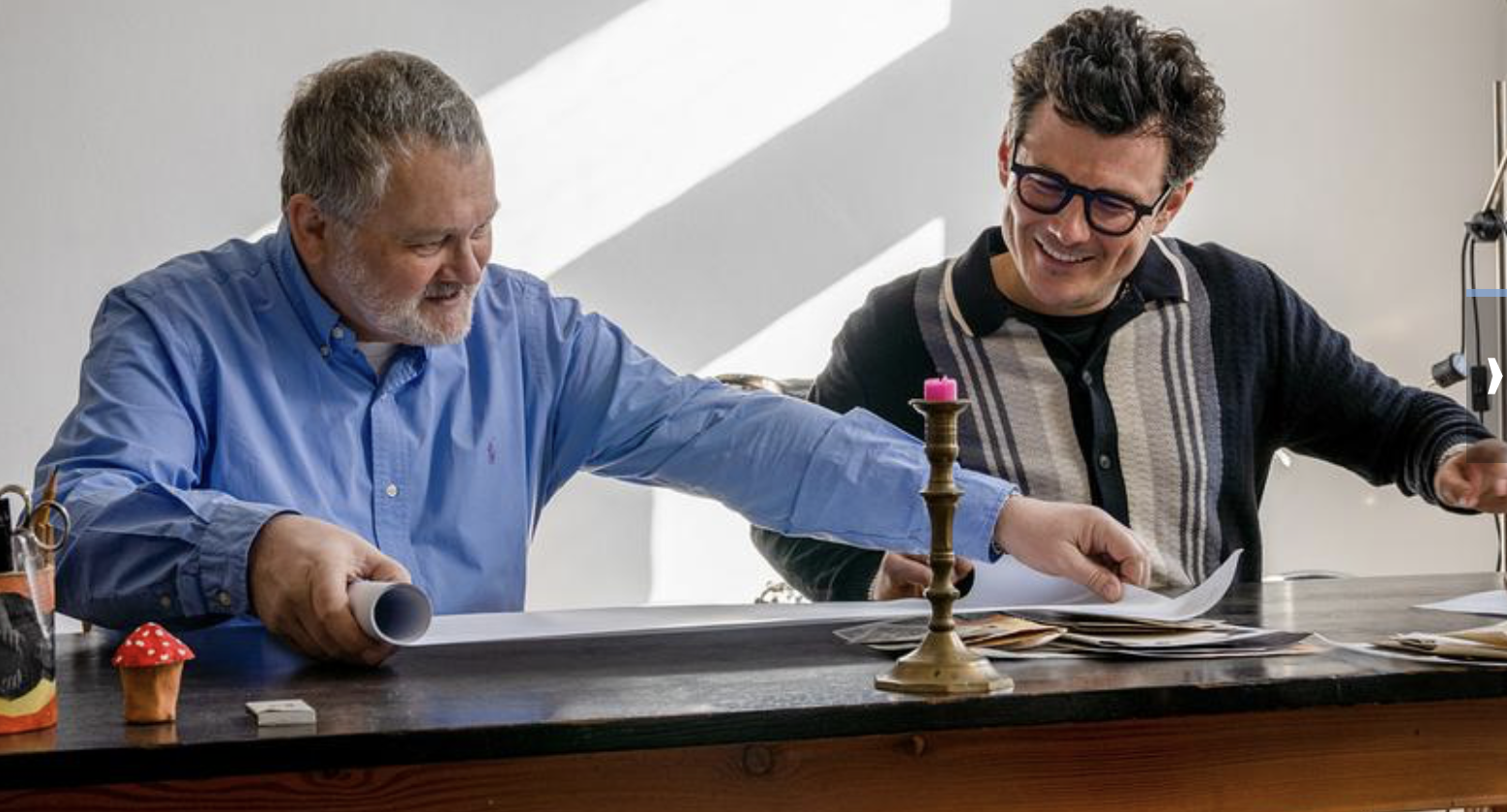 Genealoge Felix Gundacker und Schauspieler Manuel Rubey im Gespräch