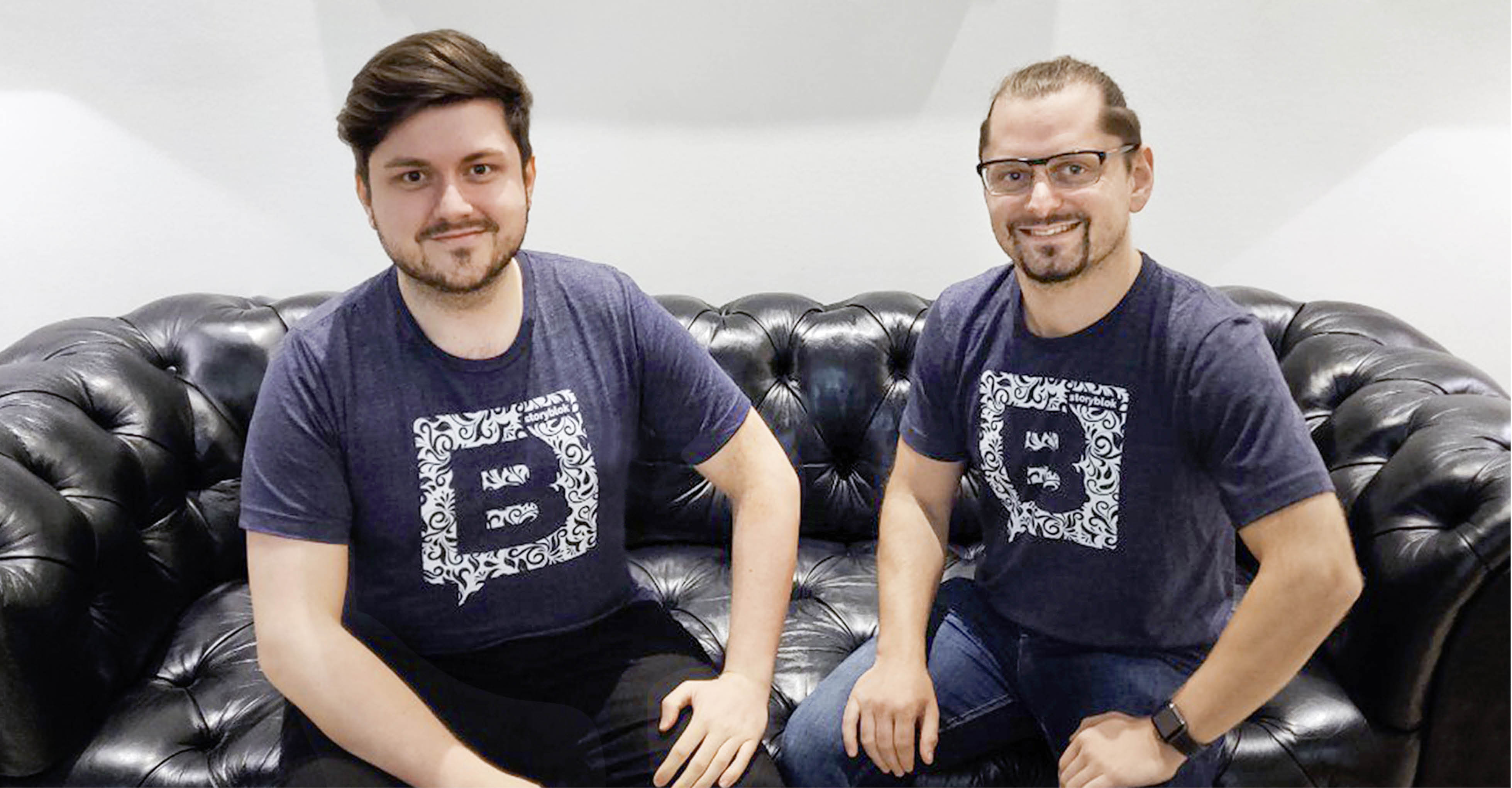 Dominik Angerer und Alexander Feiglstorfer von Storyblok