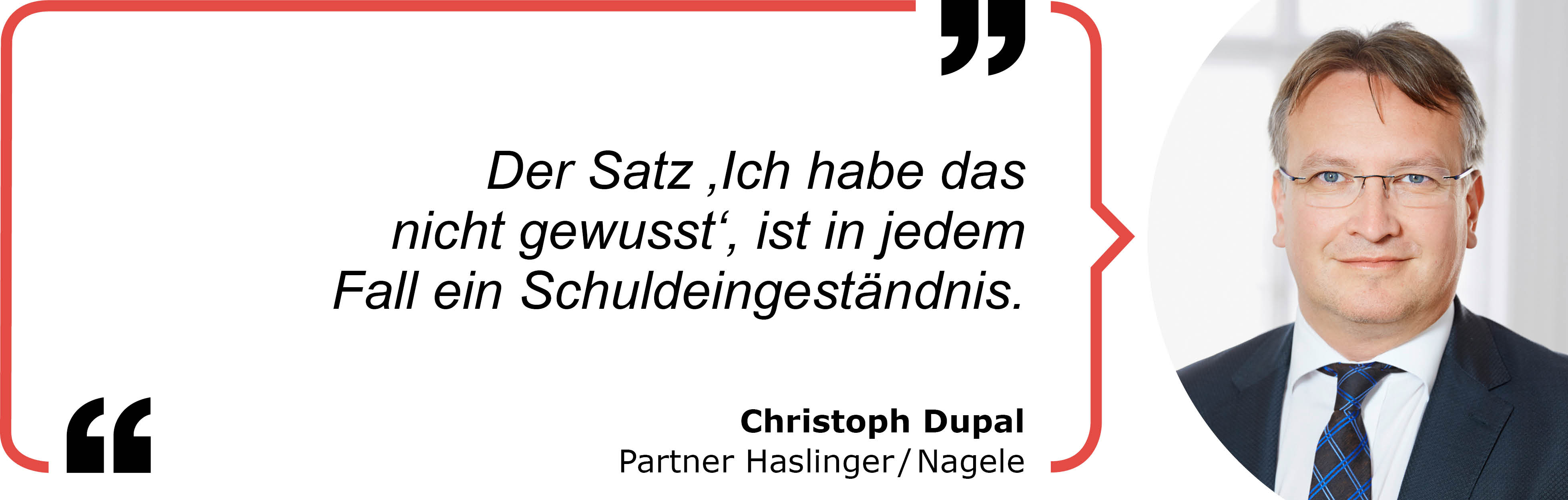 Zitat Christoph Dupal