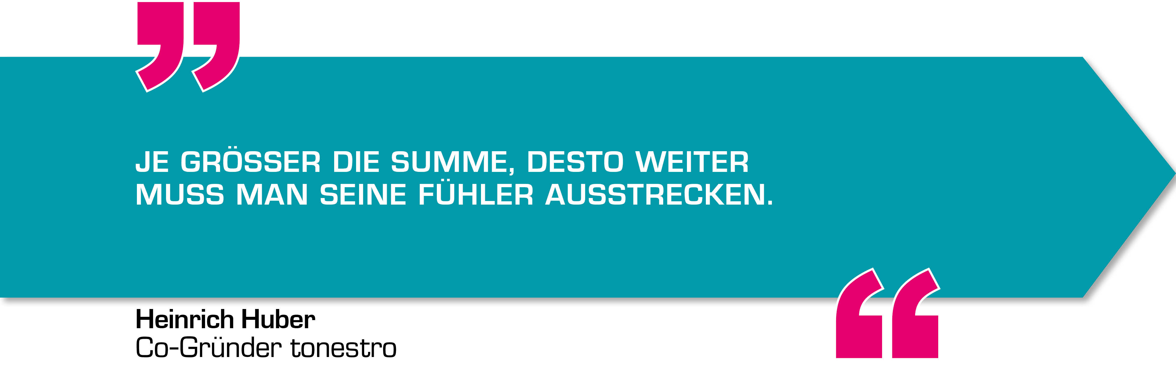 Zitat Heinrich Huber