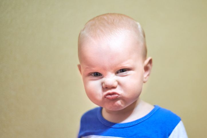 Wütendes Baby | Getty Images/iStockphoto