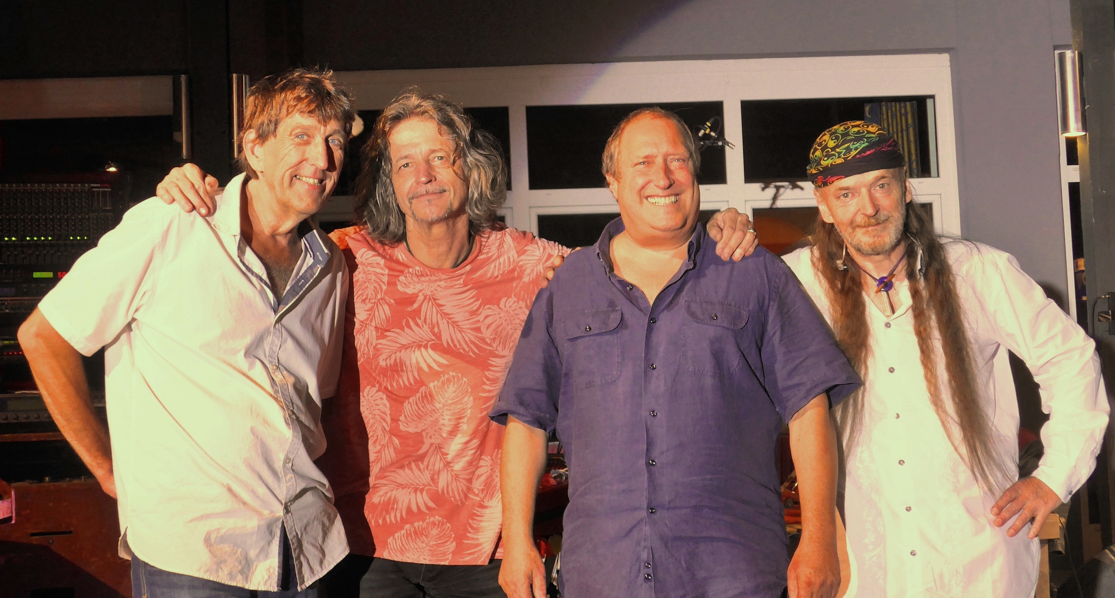 Vier Beachboys vom Wörthersee