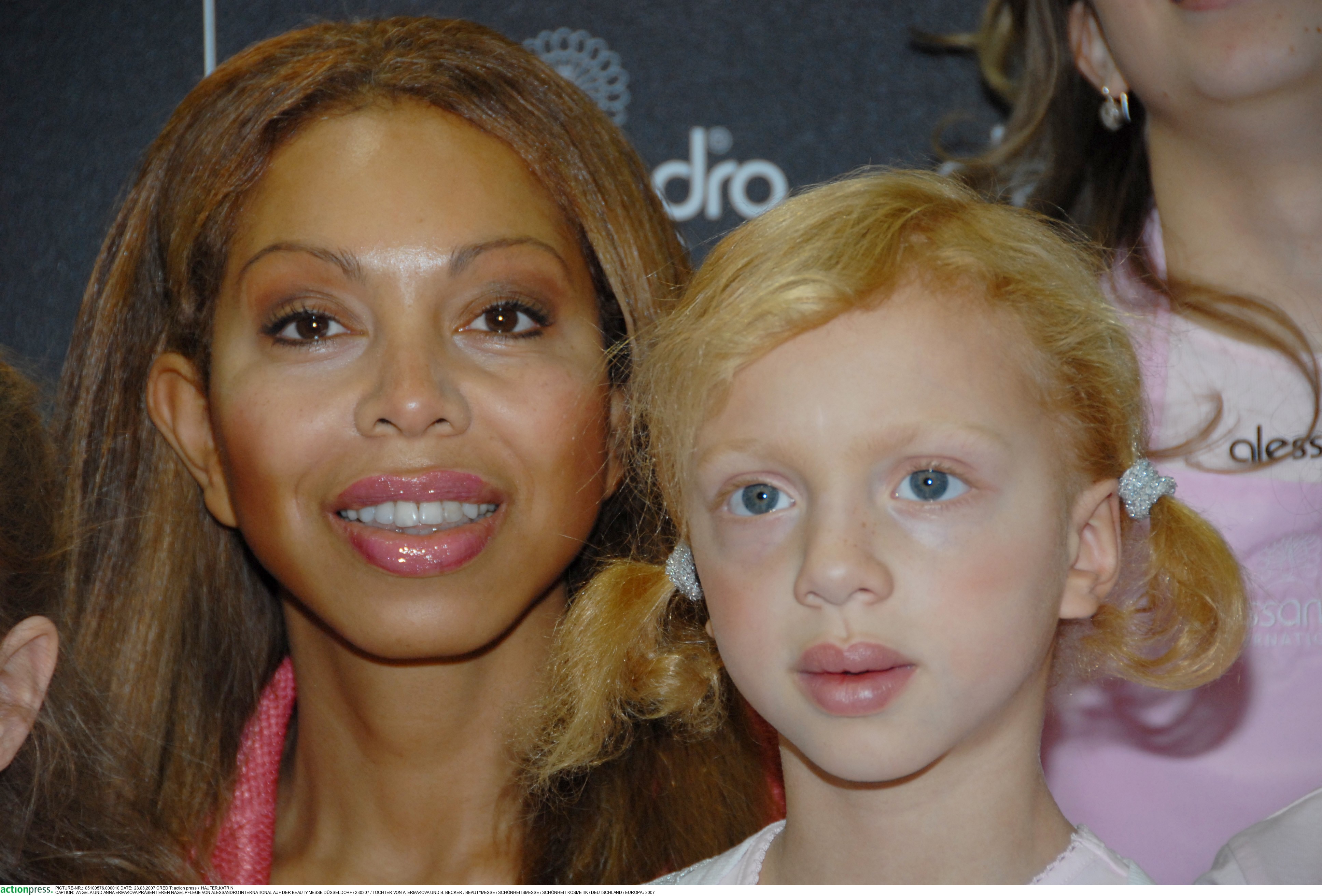 Angela Ermakova mit Tochter Anna