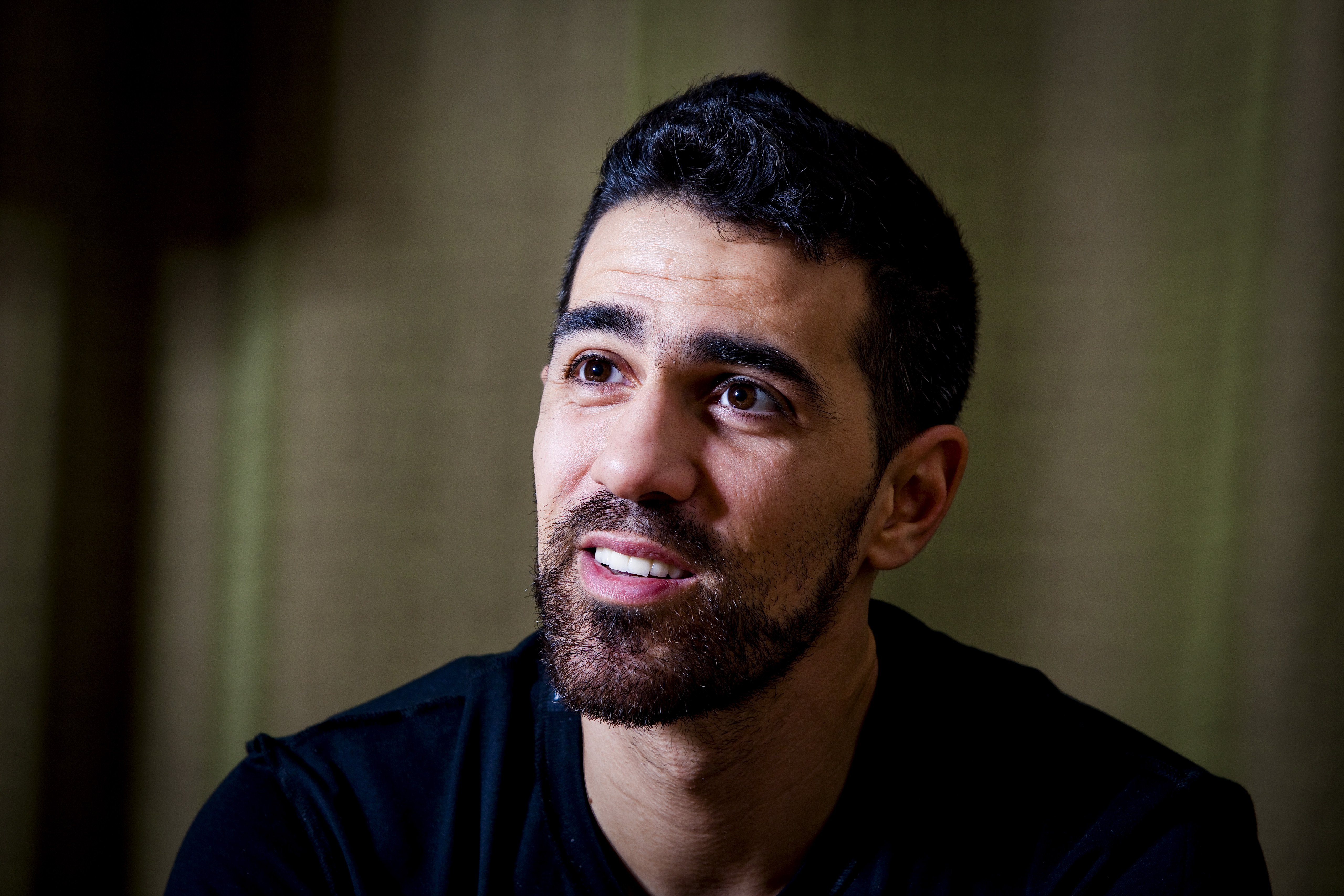 Rapper Bushido bei einem Interview