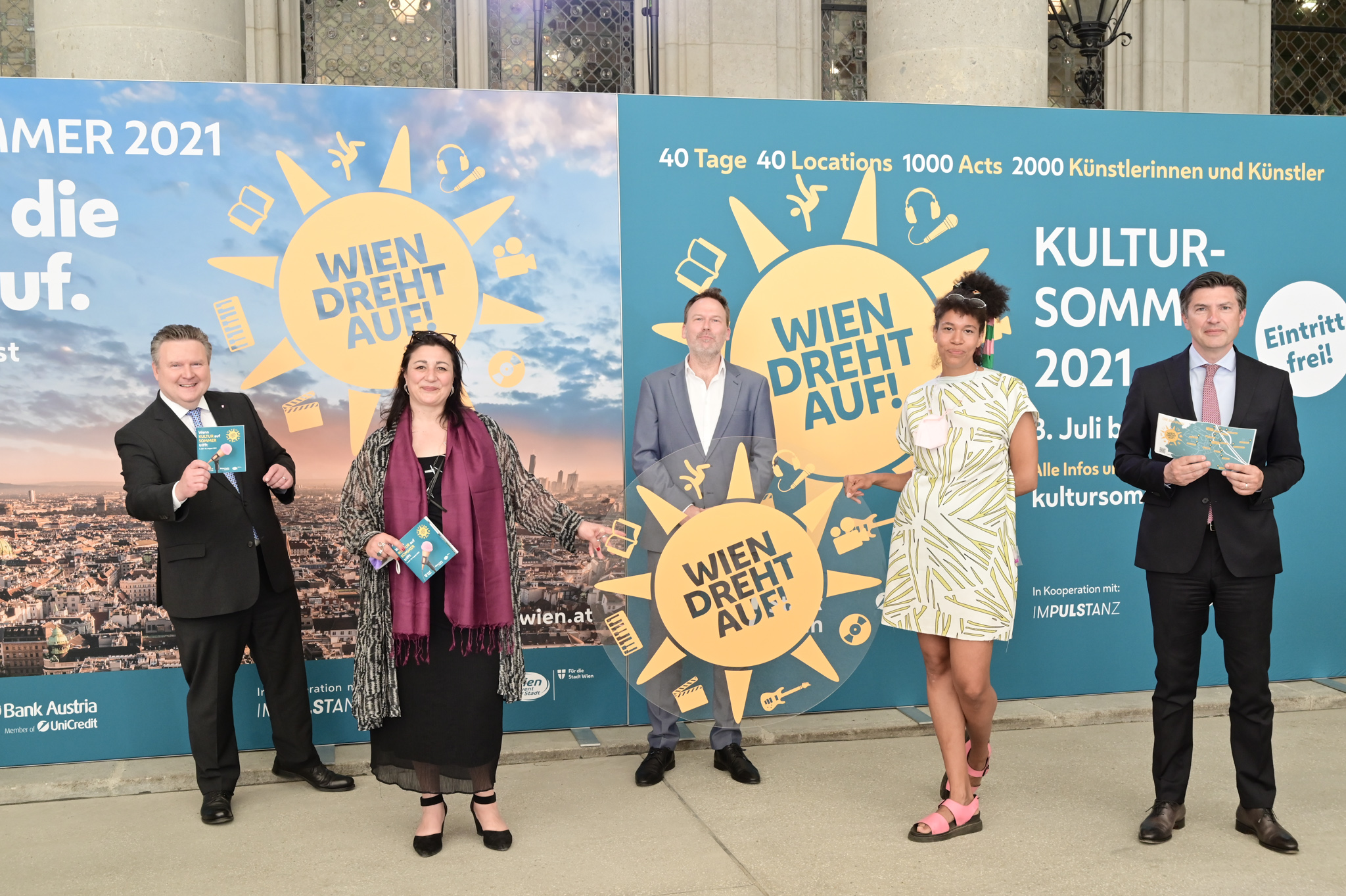 Vorstellung des Wiener Kultursommers im Rathaus