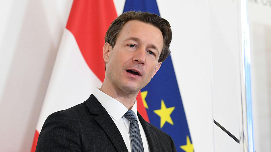 Finanzminister Gernot Blümel