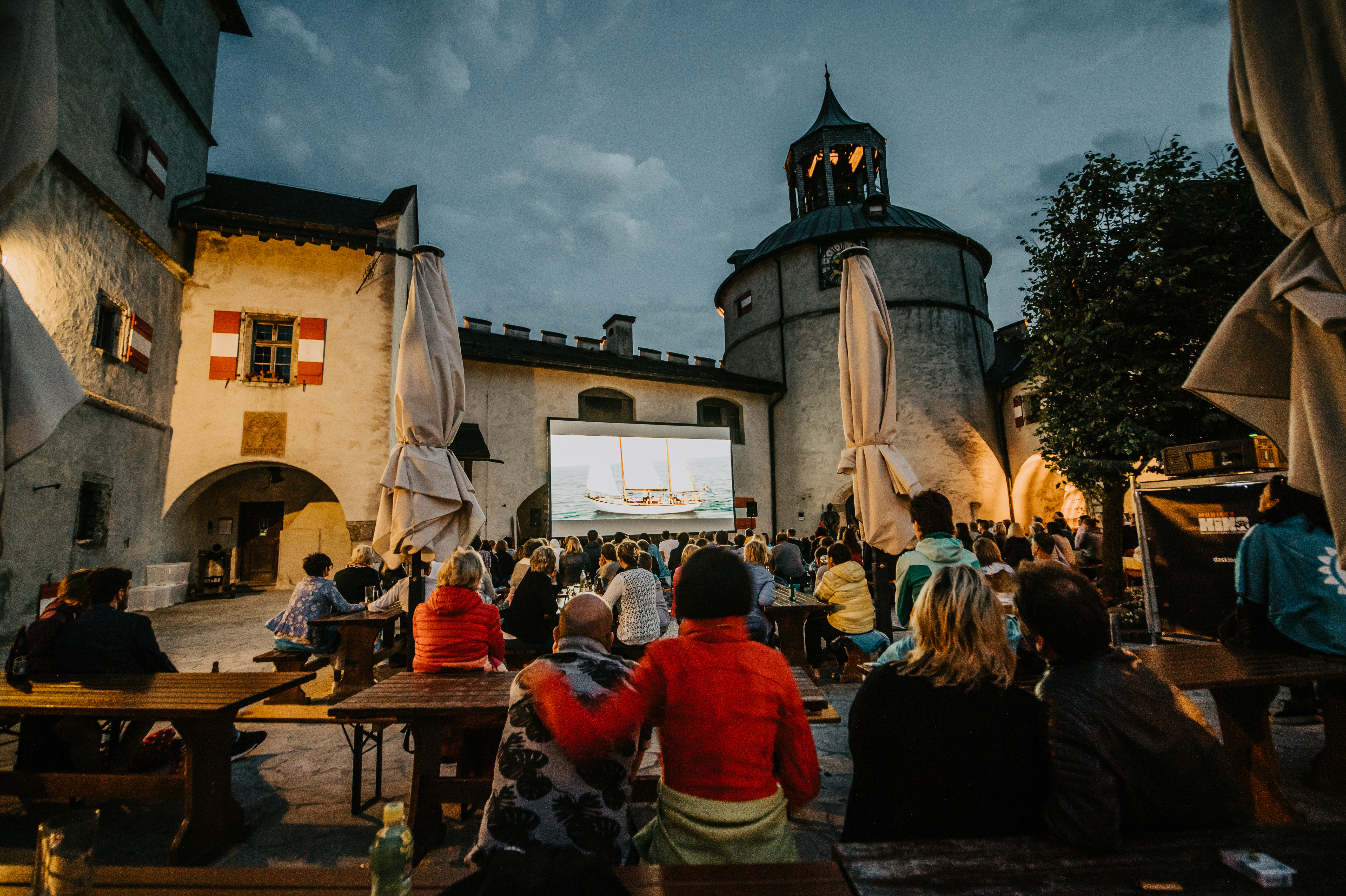 Sommerkino auf der Burg Werfen | Credit: Salzburger Burgen &amp; Schlösser
