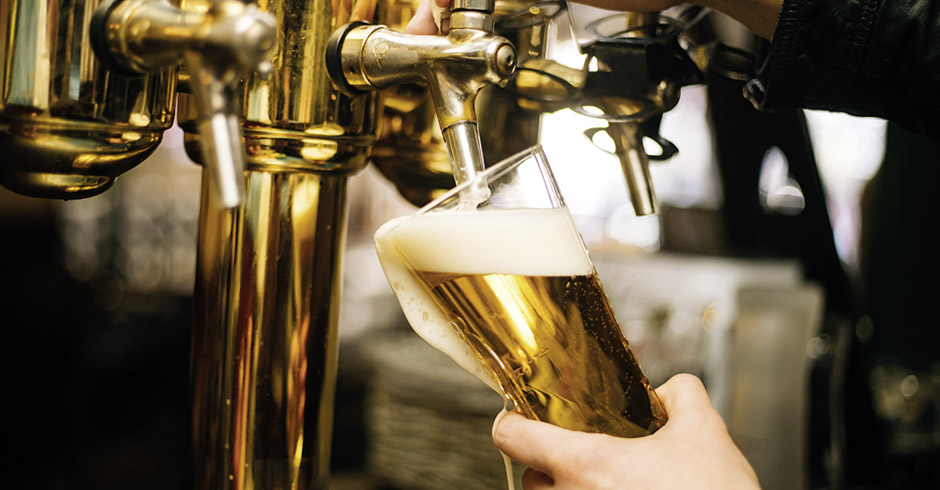 Frisch gezapft ist halb gewonnen