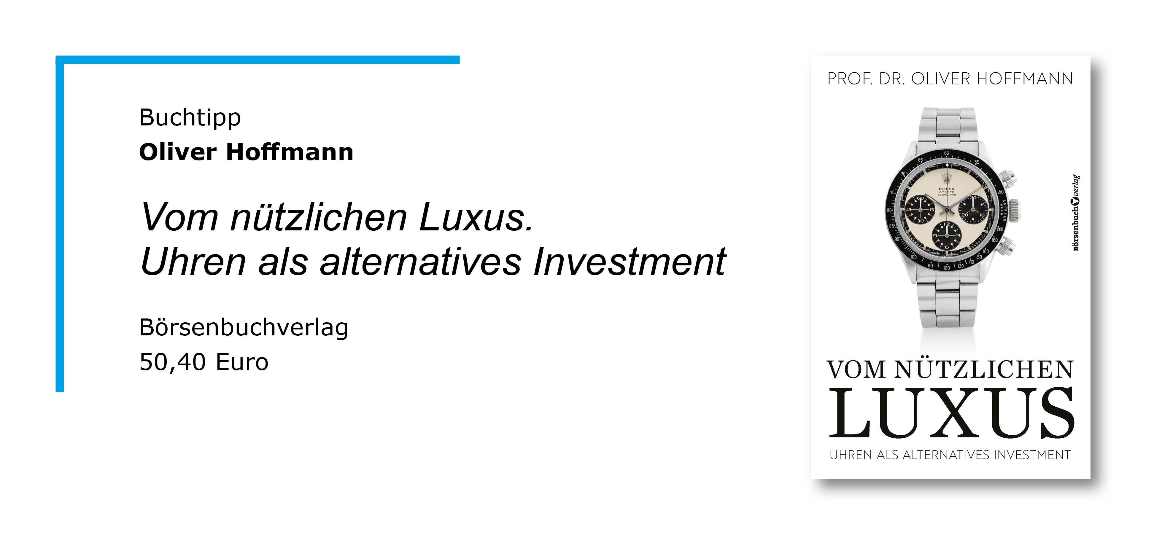 Buchtipp Oliver Hoffmann