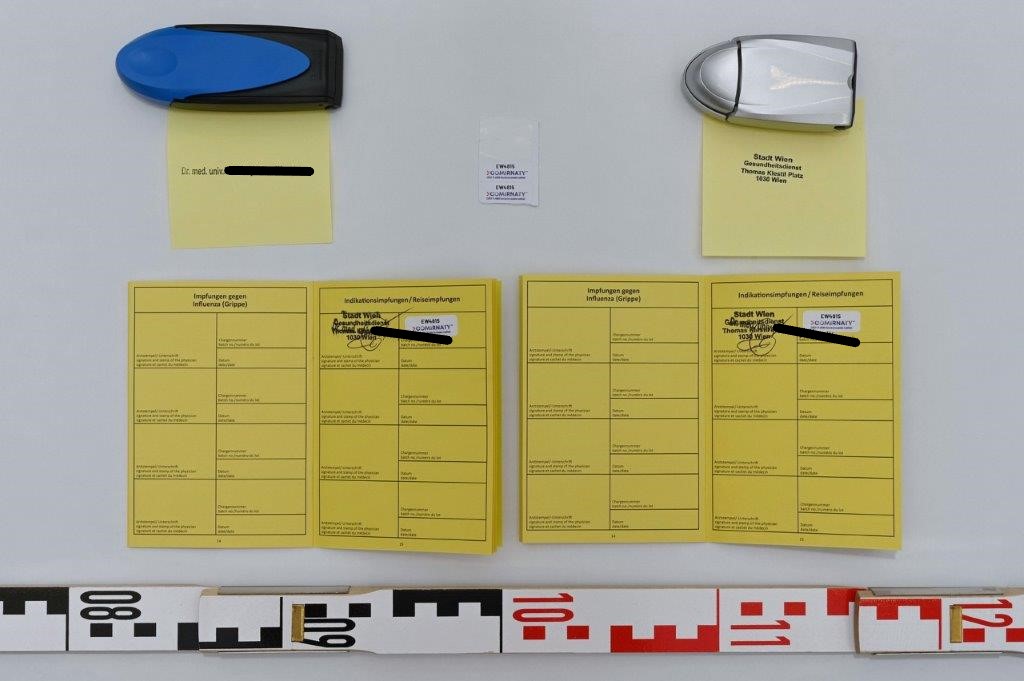 Gefälschte Impfpässe