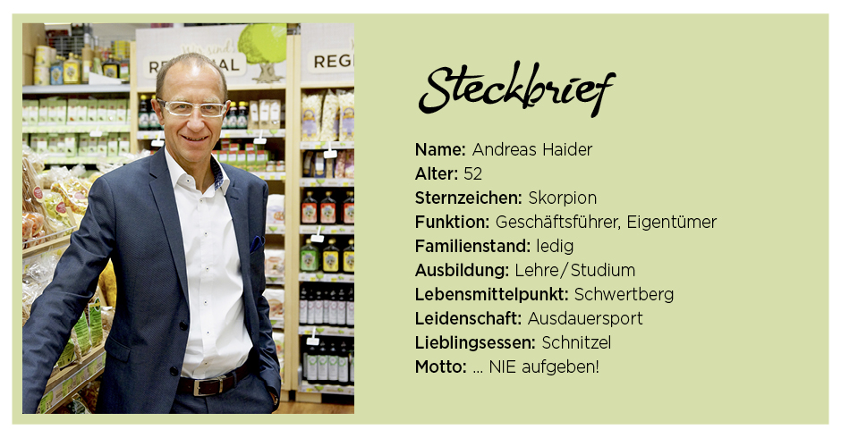 Steckbrief Andreas Haider