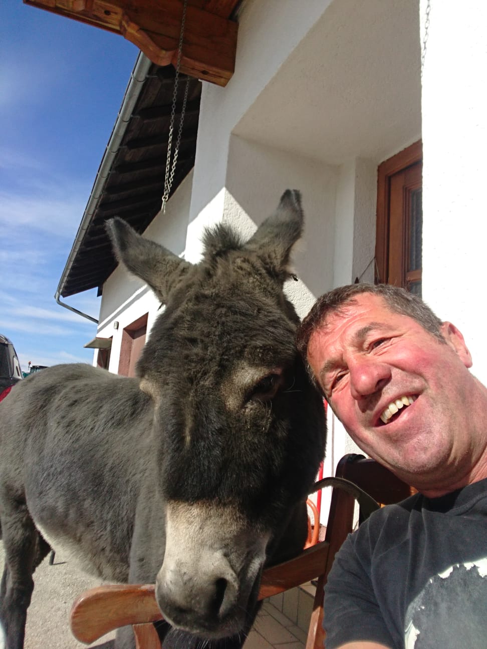 Conny König mit &quot;Gustl&quot; | Credit: Conny König