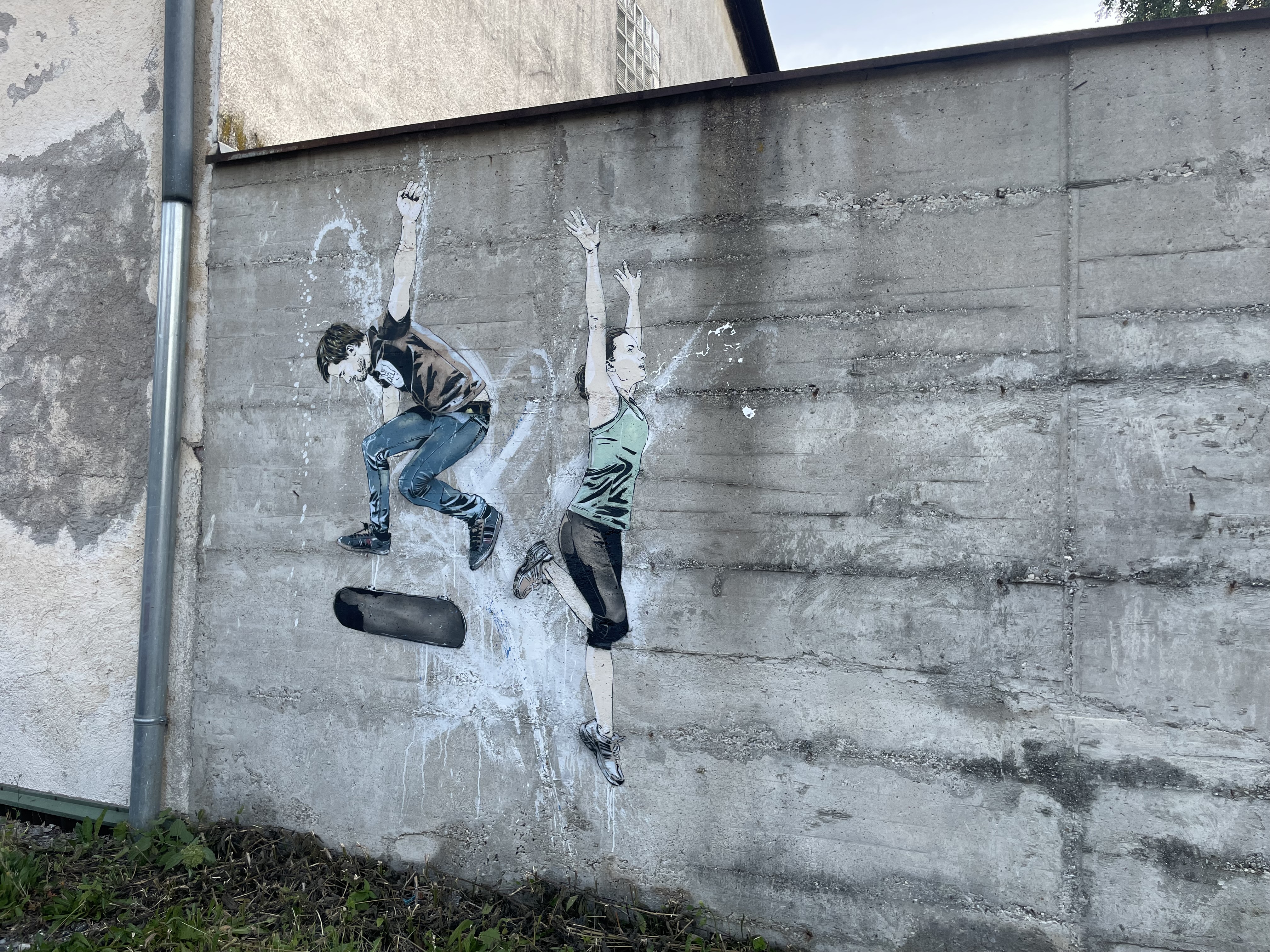 Street Art: Skater | Credit: Simone Reitmeier