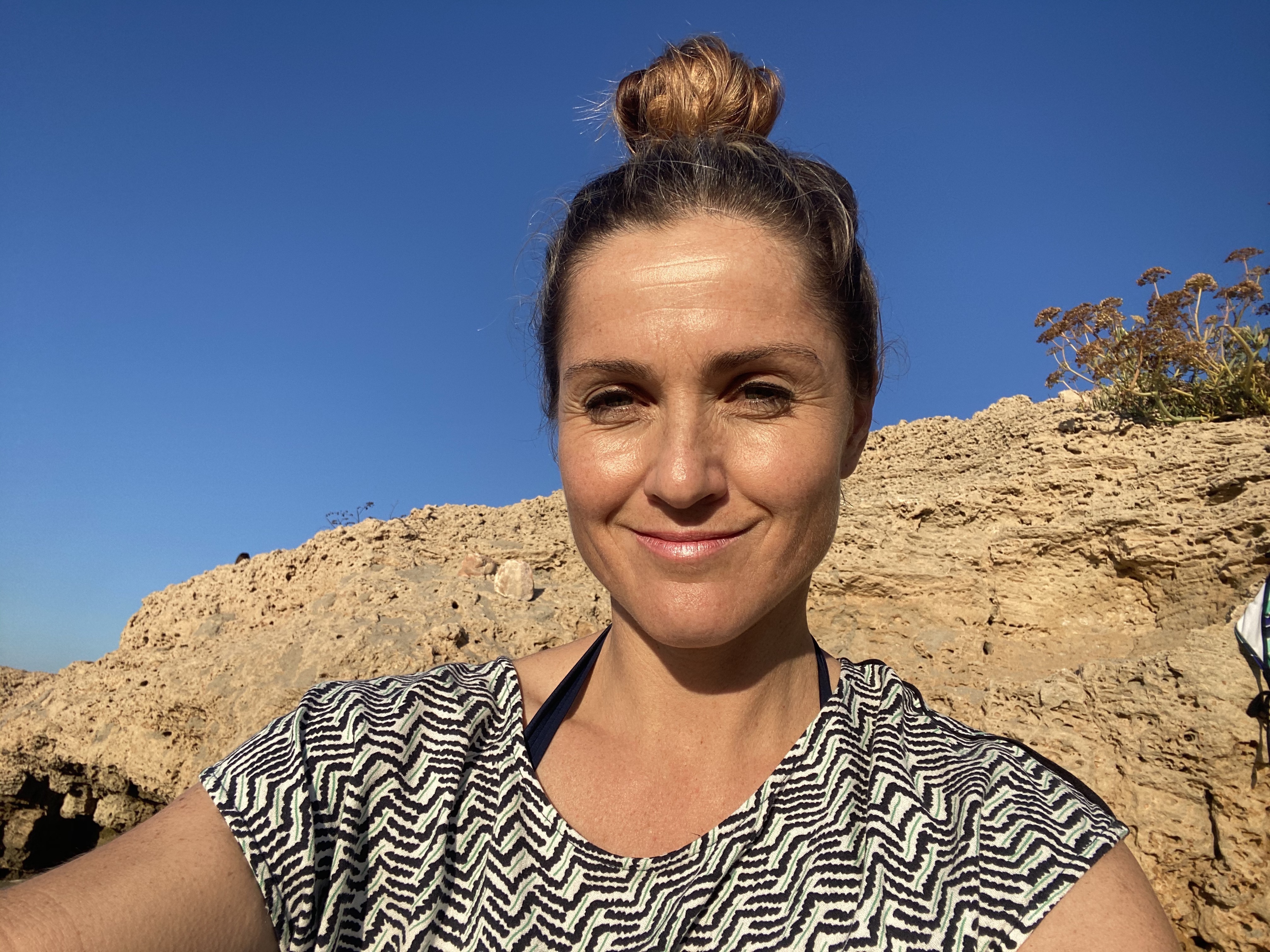 Lizz Görgl im Urlaub