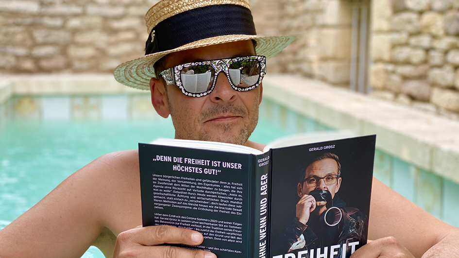 Gerald Grosz mit seinem neuen Buch