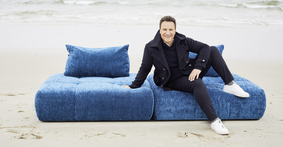 Guido Maria Kretschmer am Strand