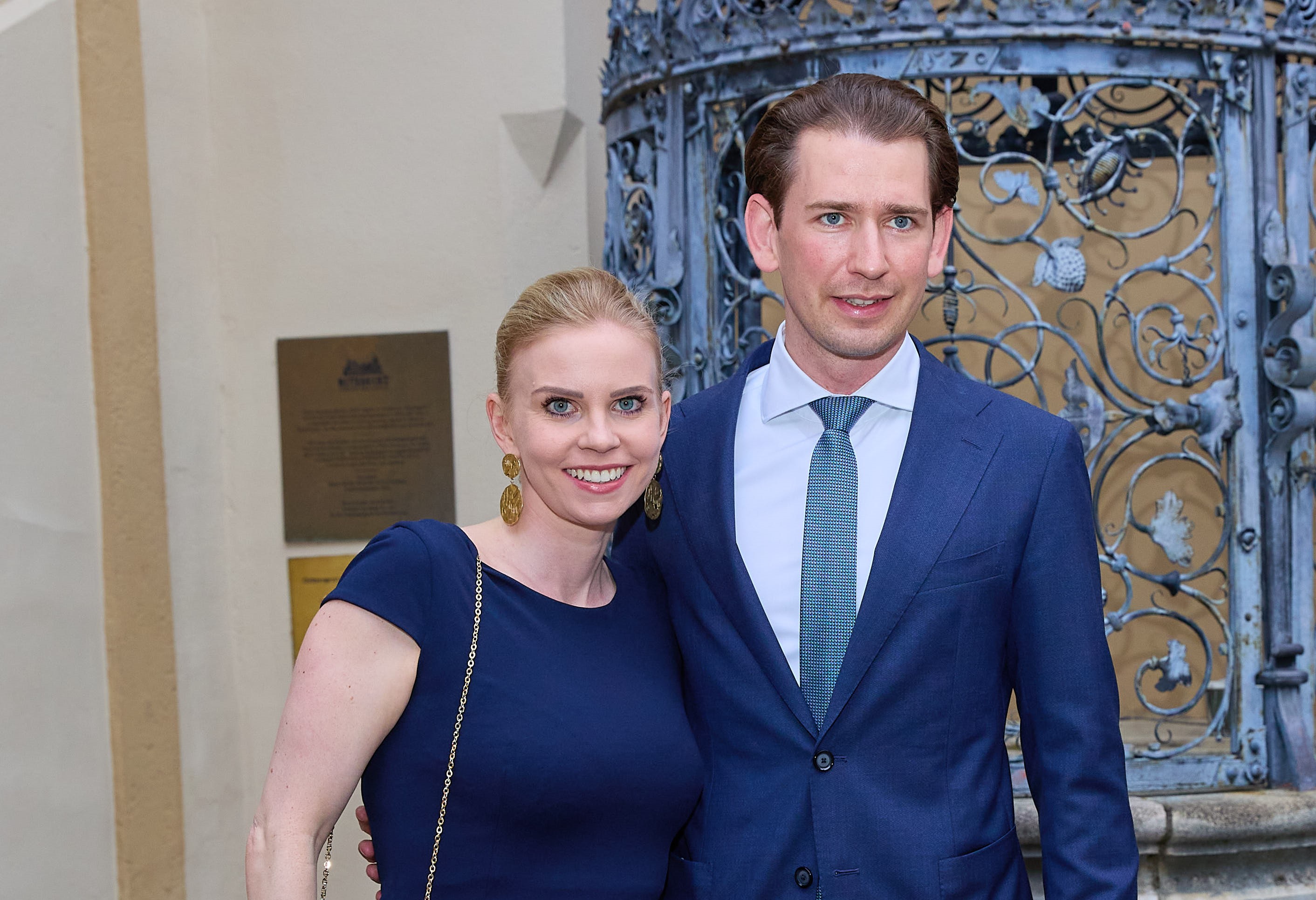 Bundeskanzler Sebastian Kurz mit Freundin Susanne Thier