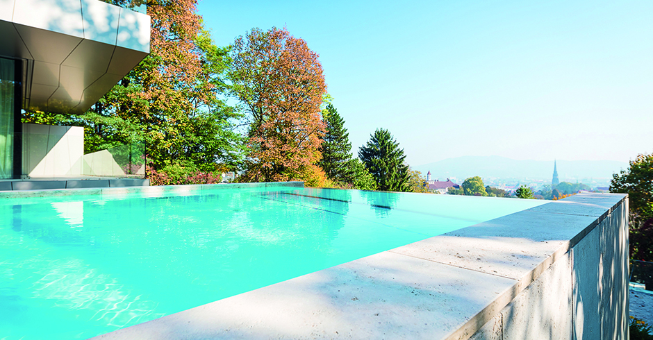 Infinity-Pool: Soweit das Auge reicht.