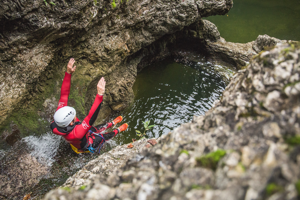 Canyoning in der Strubklamm | Credit: SalzburgerLand Tourismus/Michael Grössinger