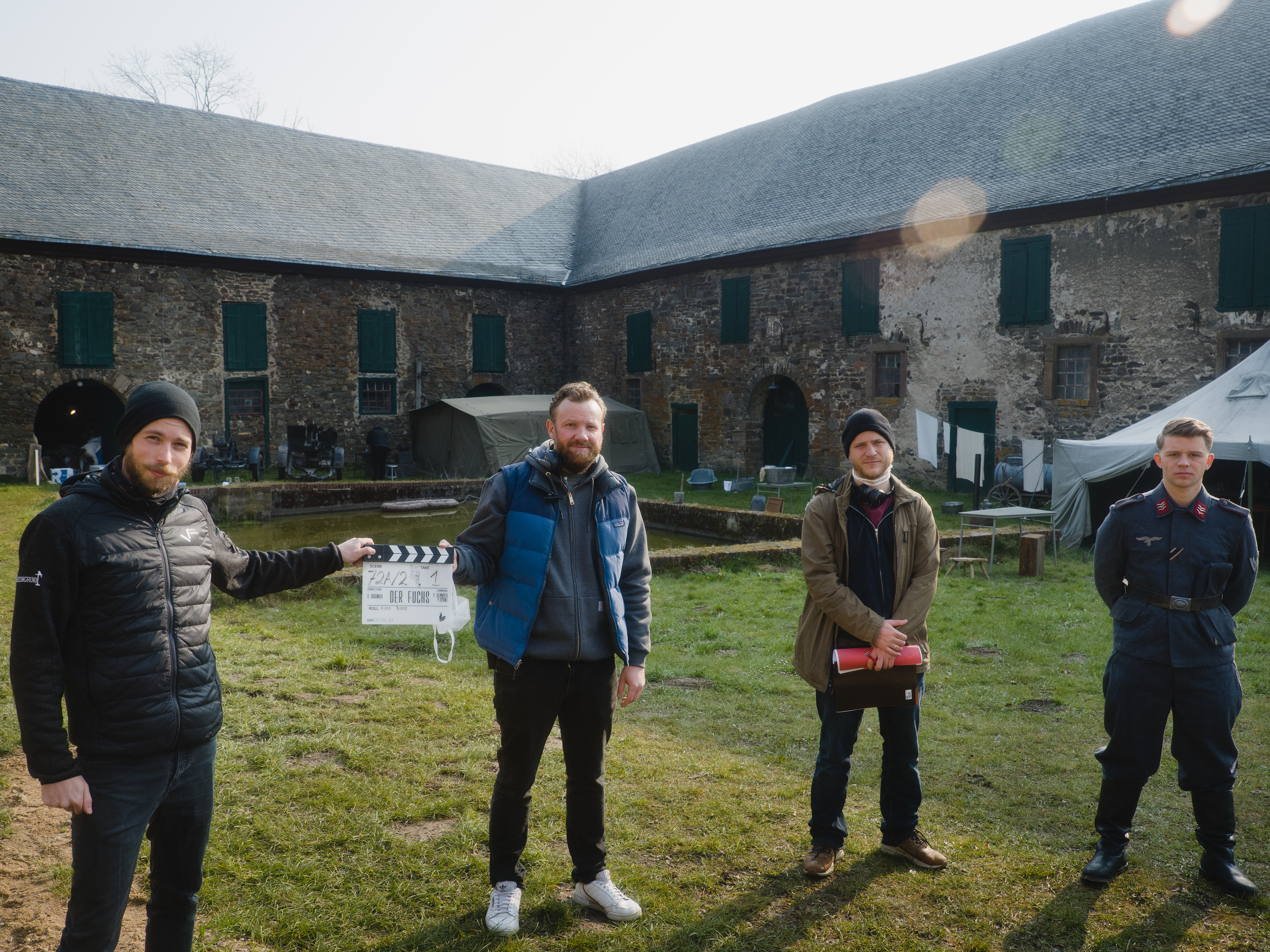 Das Team am Set im Pinzgau | Credit: PAUL SPRINZ/LOTUS FILM/GEISSENDÖRFER PICTURES