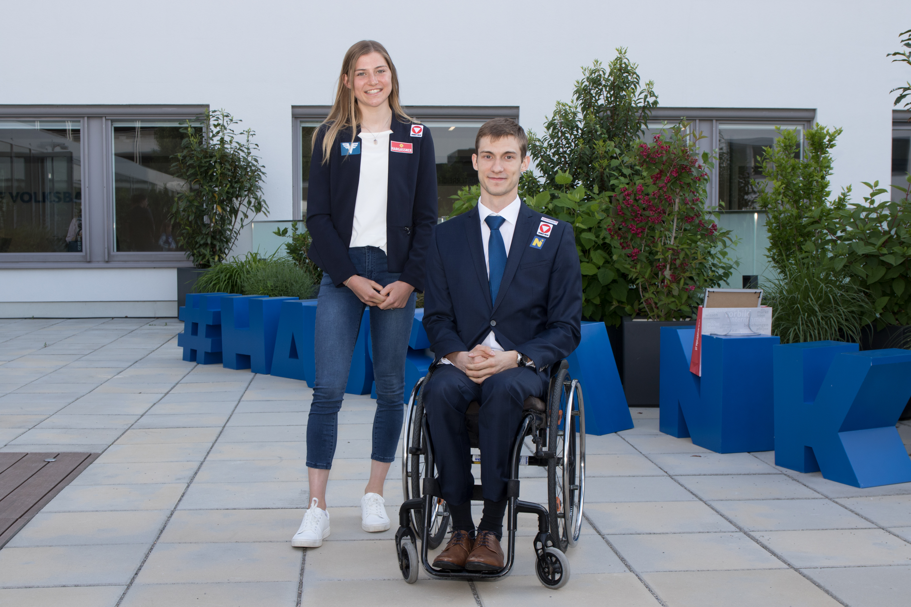 Beim Dreh des neuen Volksbank-Videos_5