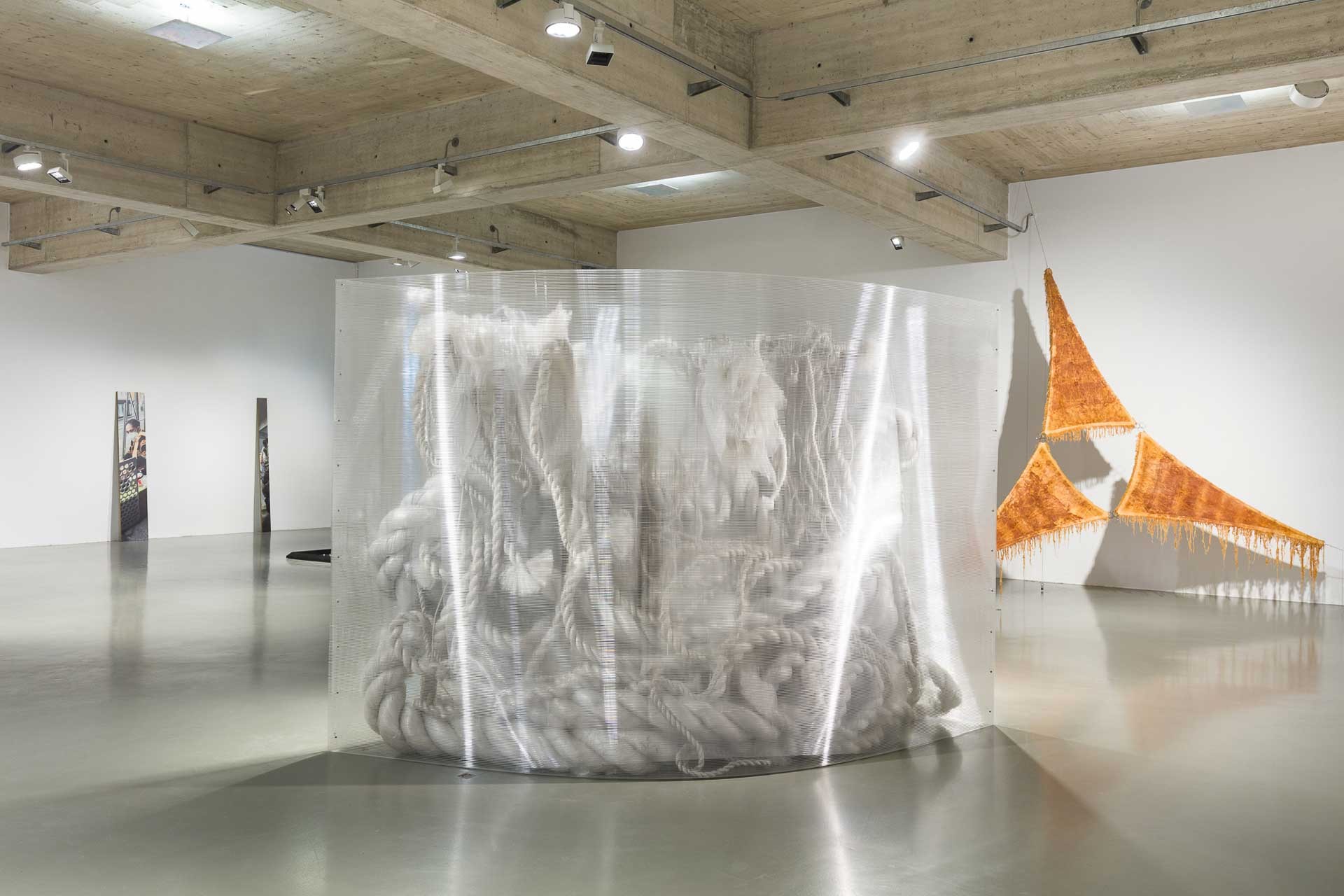 Blick in den Ausstellungsraum Foster