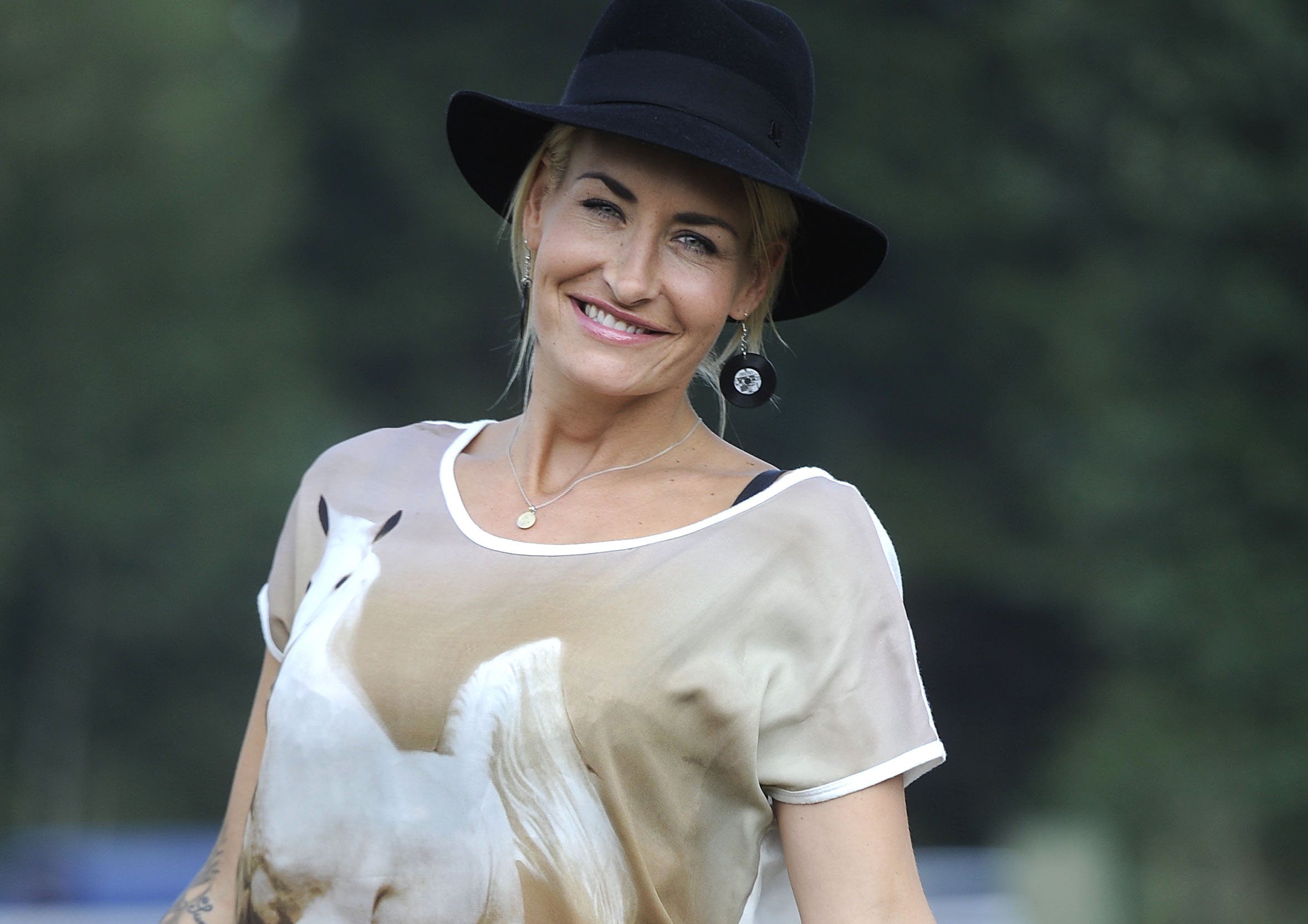 Musikerin Sarah Connor bei einem Event