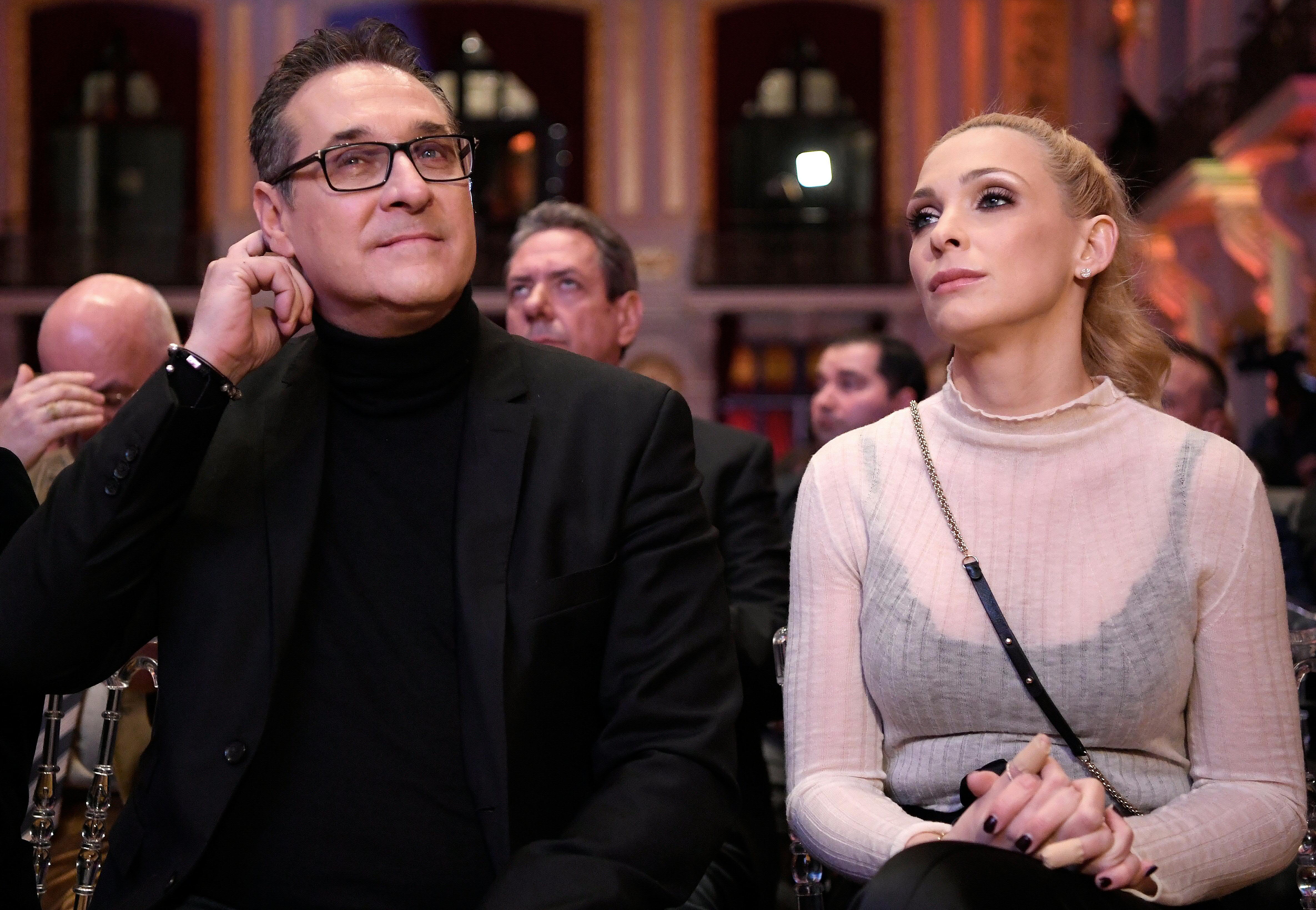 Ehepaar Philippa und HC Strache