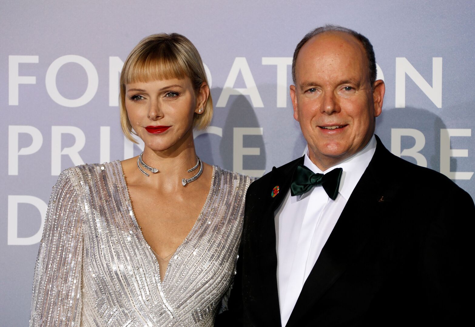 Charlene und Albert von Monaco