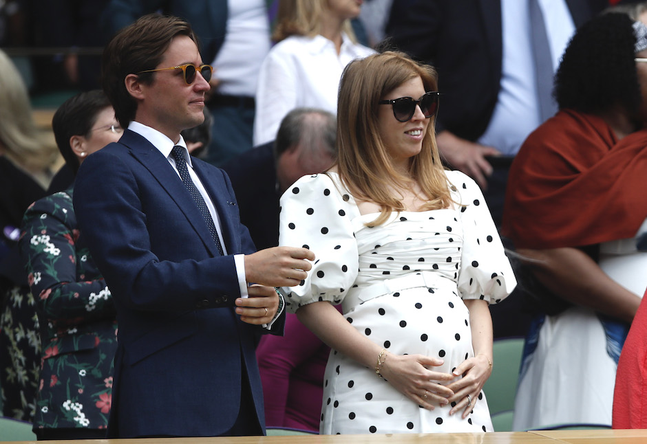 Prinzessin Beatrice zeigt ihren Babybauch in Wimbledon
