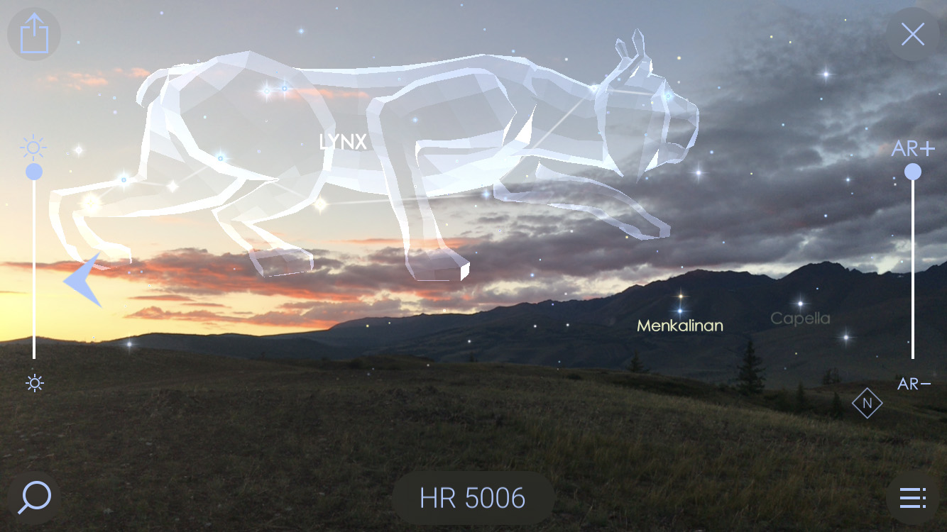 Sternenbilder erkennen | Credit: Star Walk 2