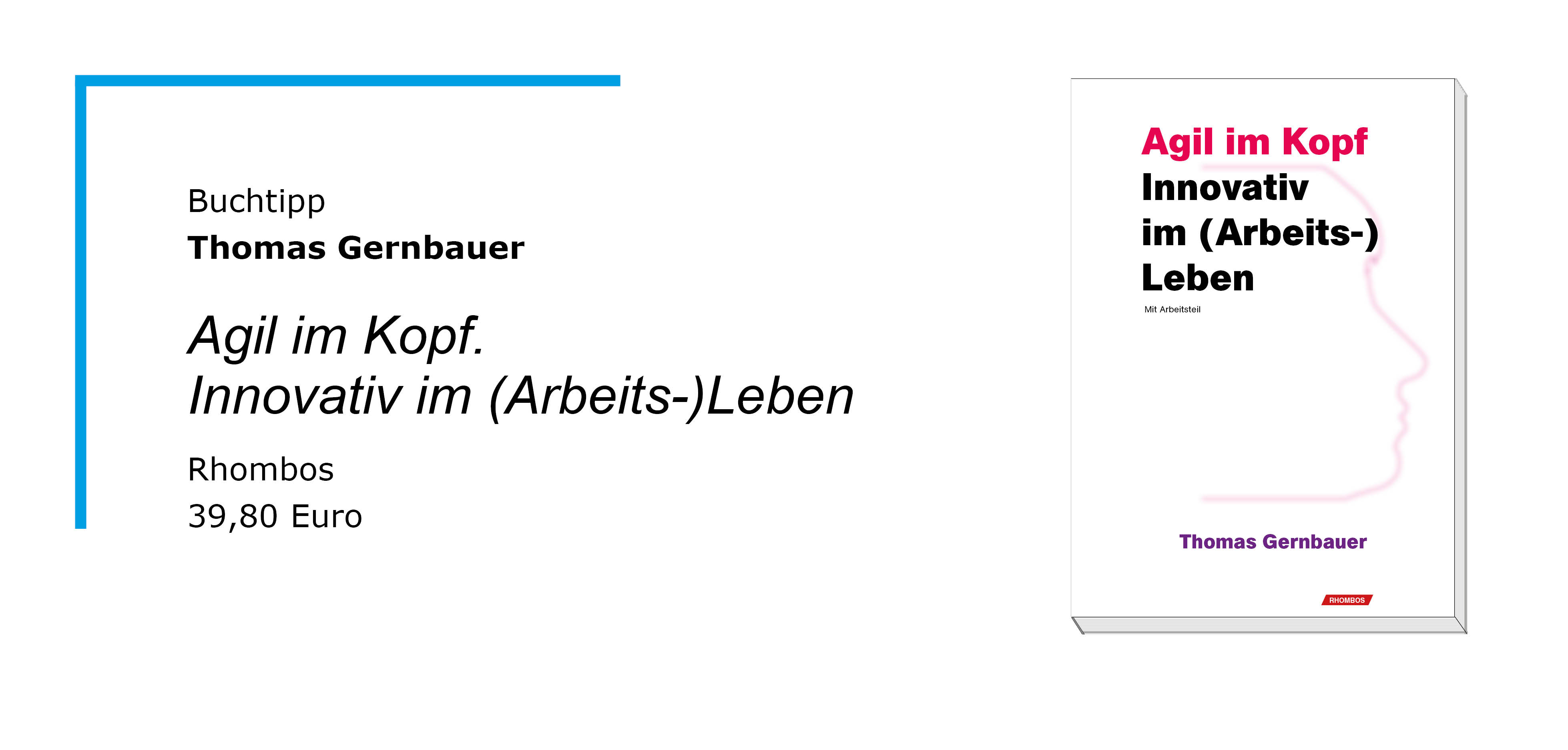 Buchtipp Agil im Kopf Gernbauer