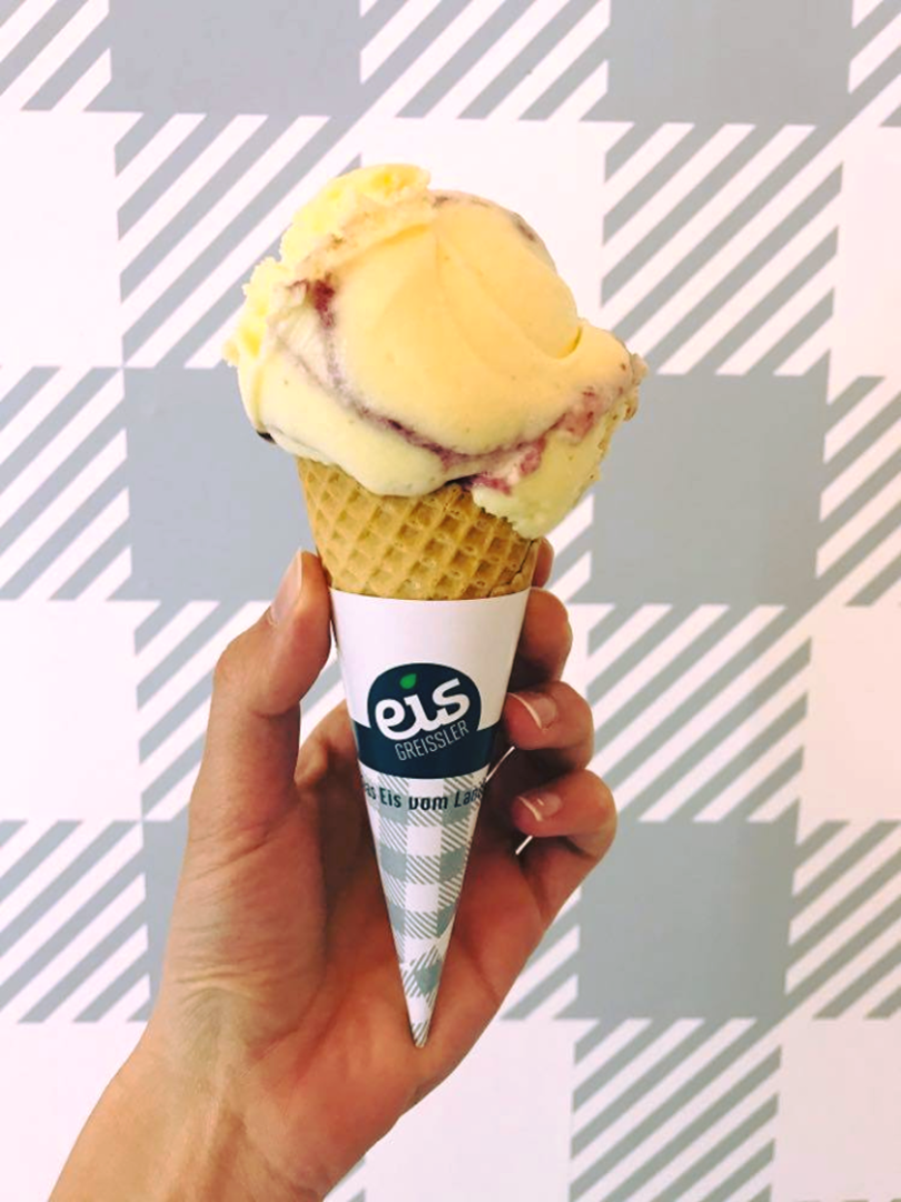 Eissorte Grießschmarren Eis Greissler