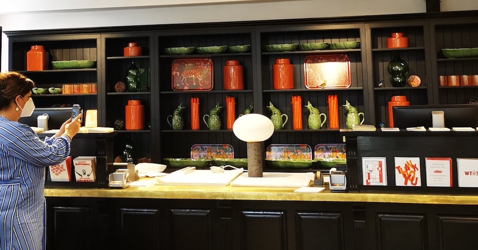 Kassa und Tresen im Lederleitner Stadthaus