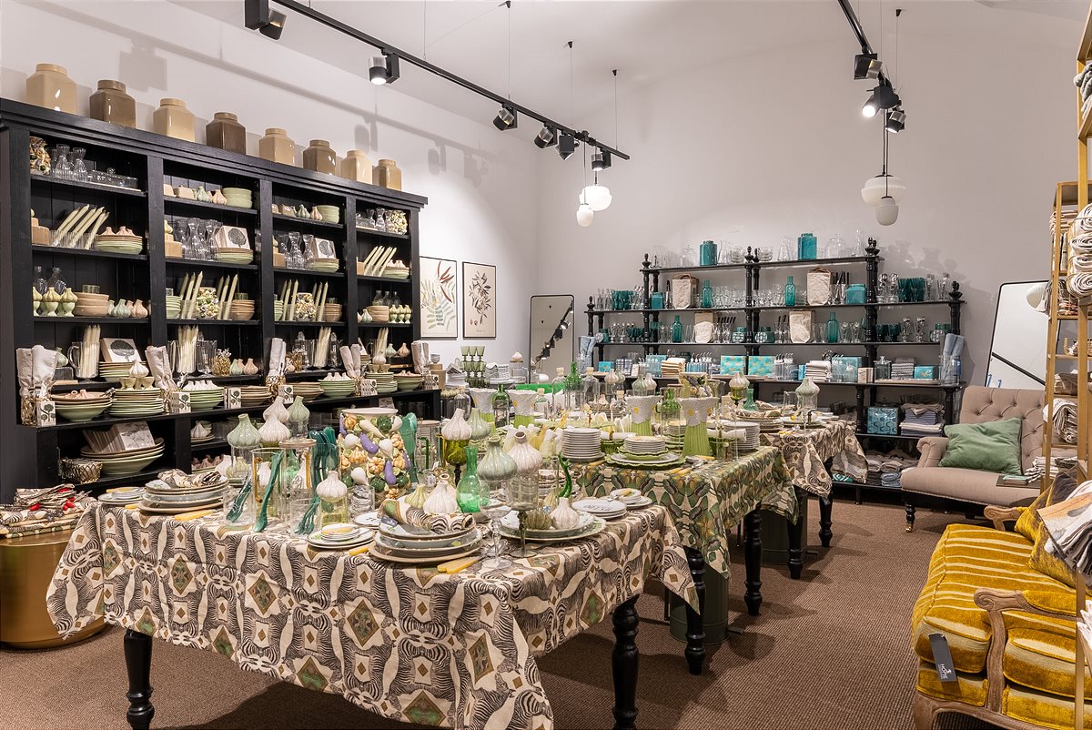 Verkaufsraum für Geschirr und Küchenaccessoires