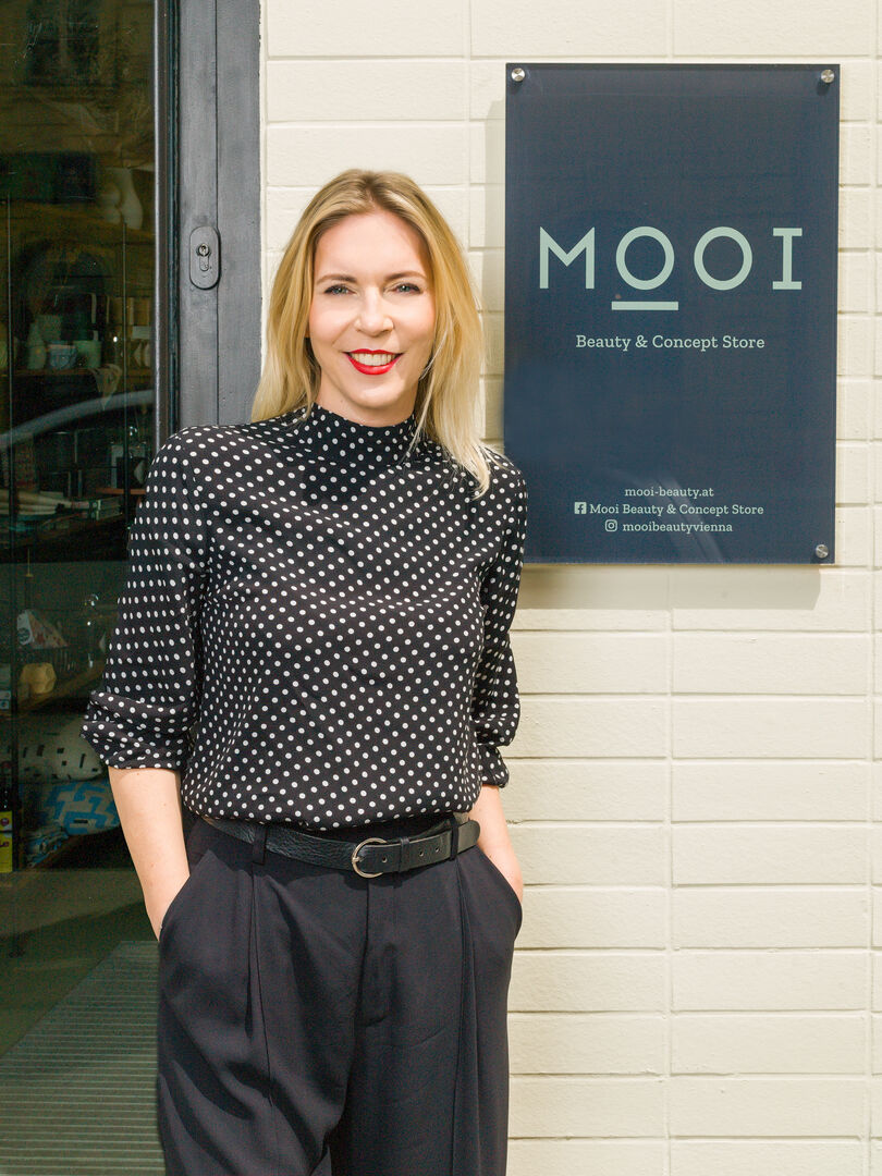 Porträt der Mooi Beauty &amp; Concept Store- Gründerin Petra Mair