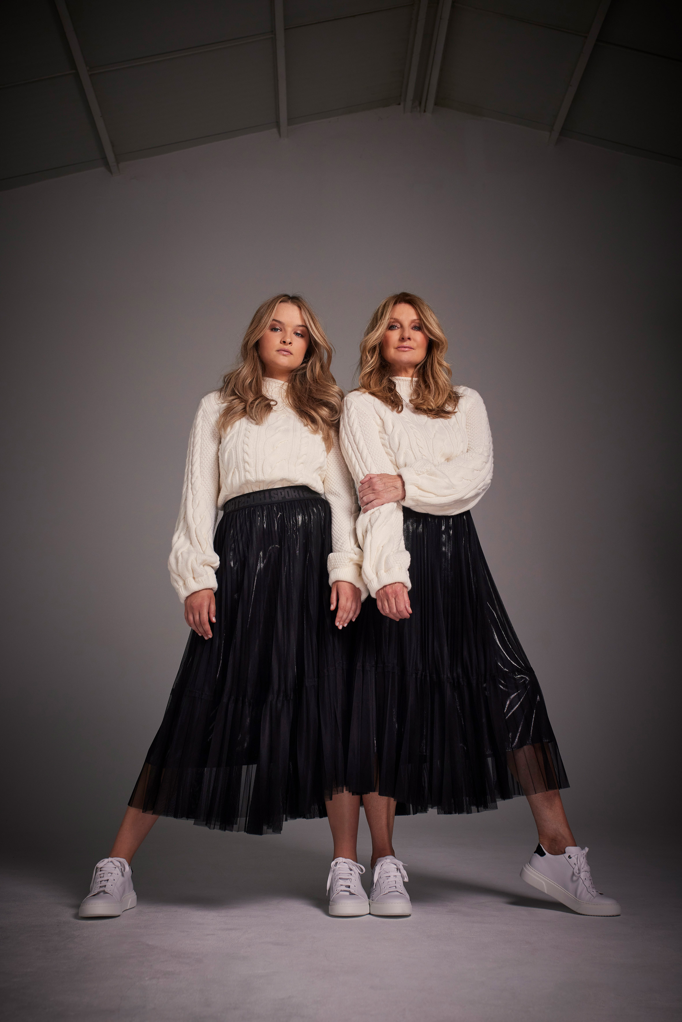 Frauke Ludowig mit Tochter Nele