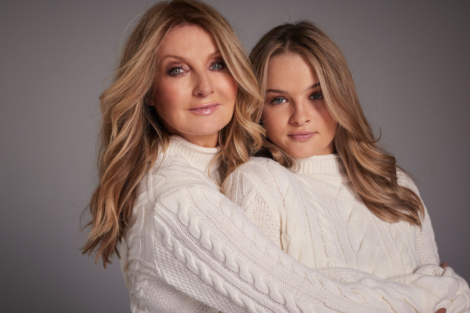 Frauke Ludowig mit Tochter Nele