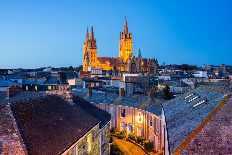 Eine von vielen malerischen Städten in Cornwall - Truro | Credit: iStock.com/ianwool