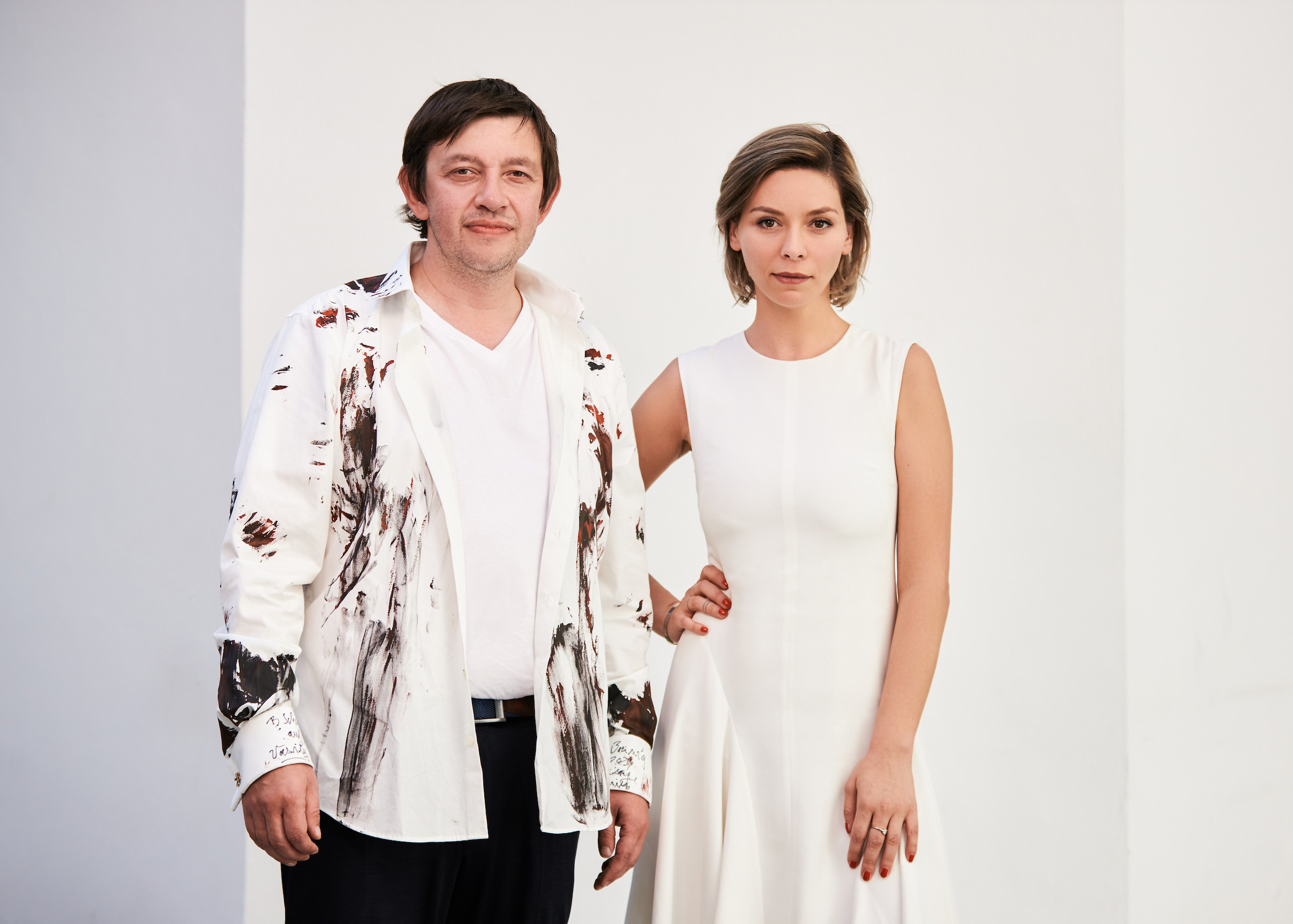 Künstler und Kuratorin