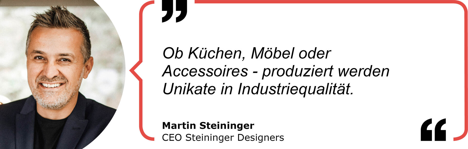 Zitat Martin Steininger