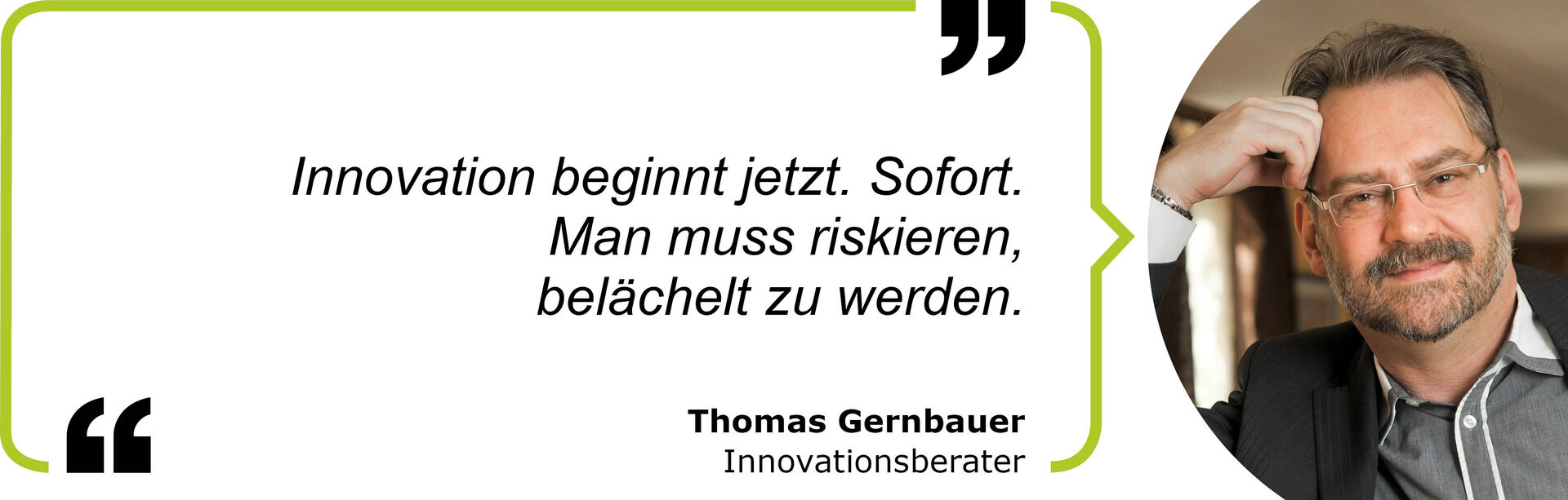 Zitat Thomas Gernbauer