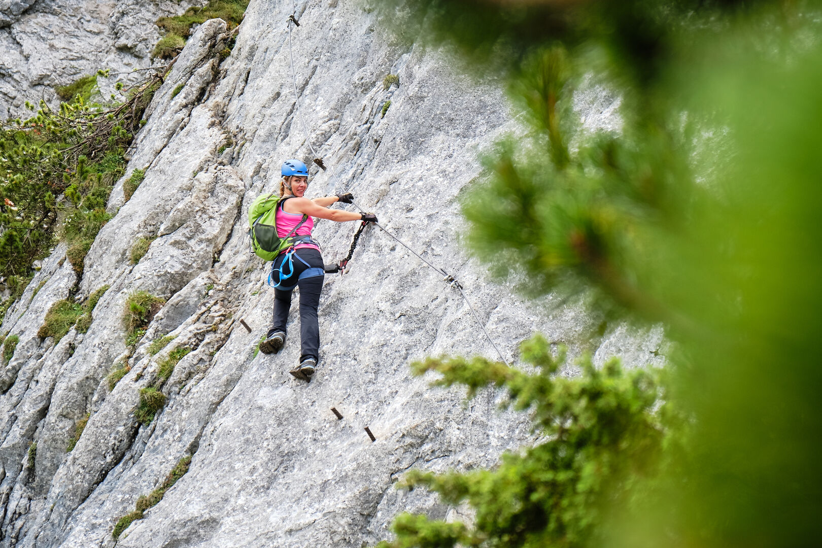 Die Steiermark bietet eine Vielfalt an Klettersteigen.