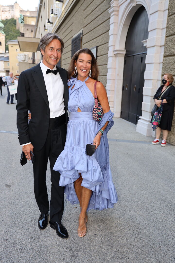 Fiona Swarovski und Karl Heinz Grasser