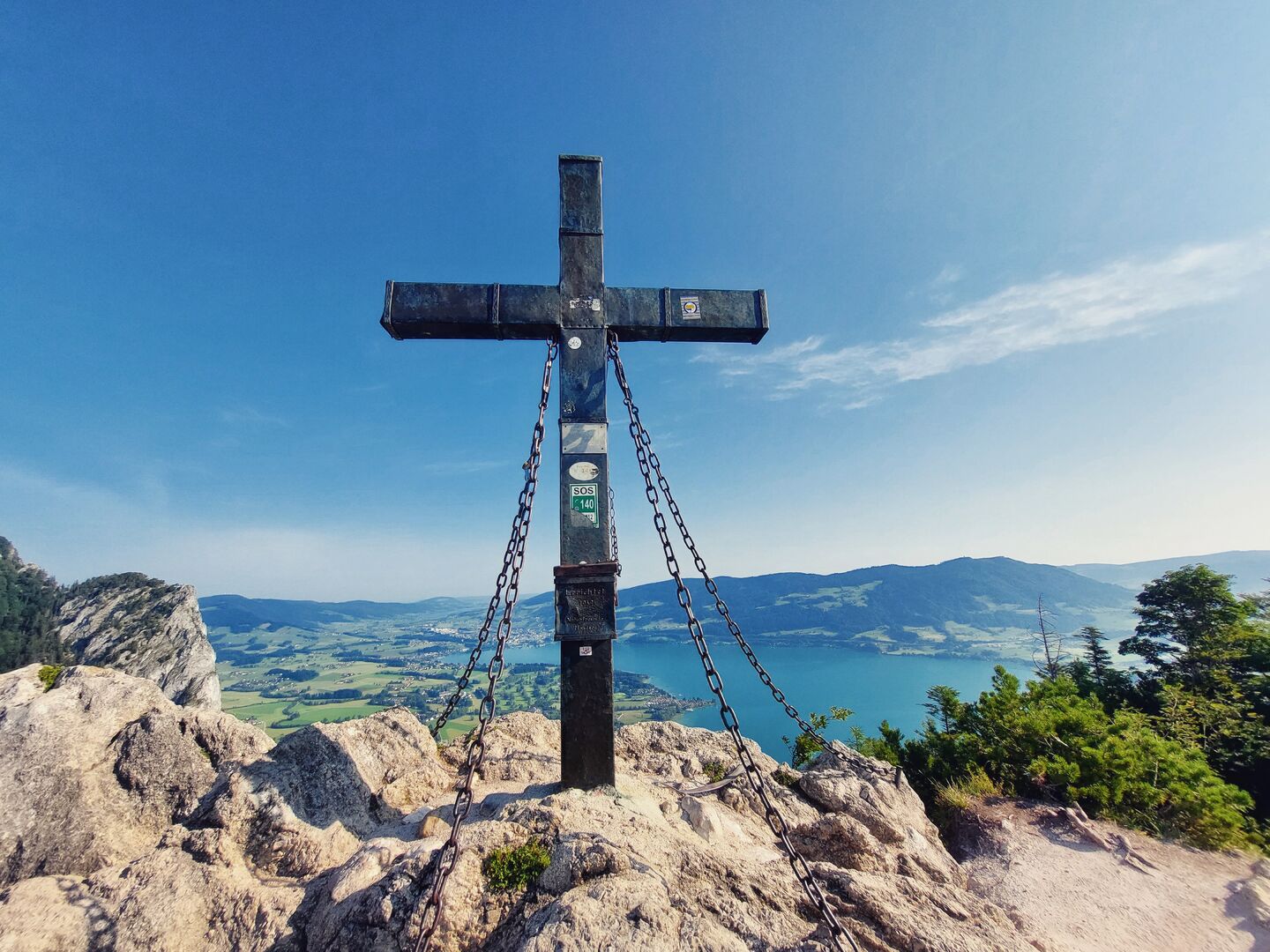 Das Gipfelkreuz am Almkogel | Credit: Simone Reitmeier
