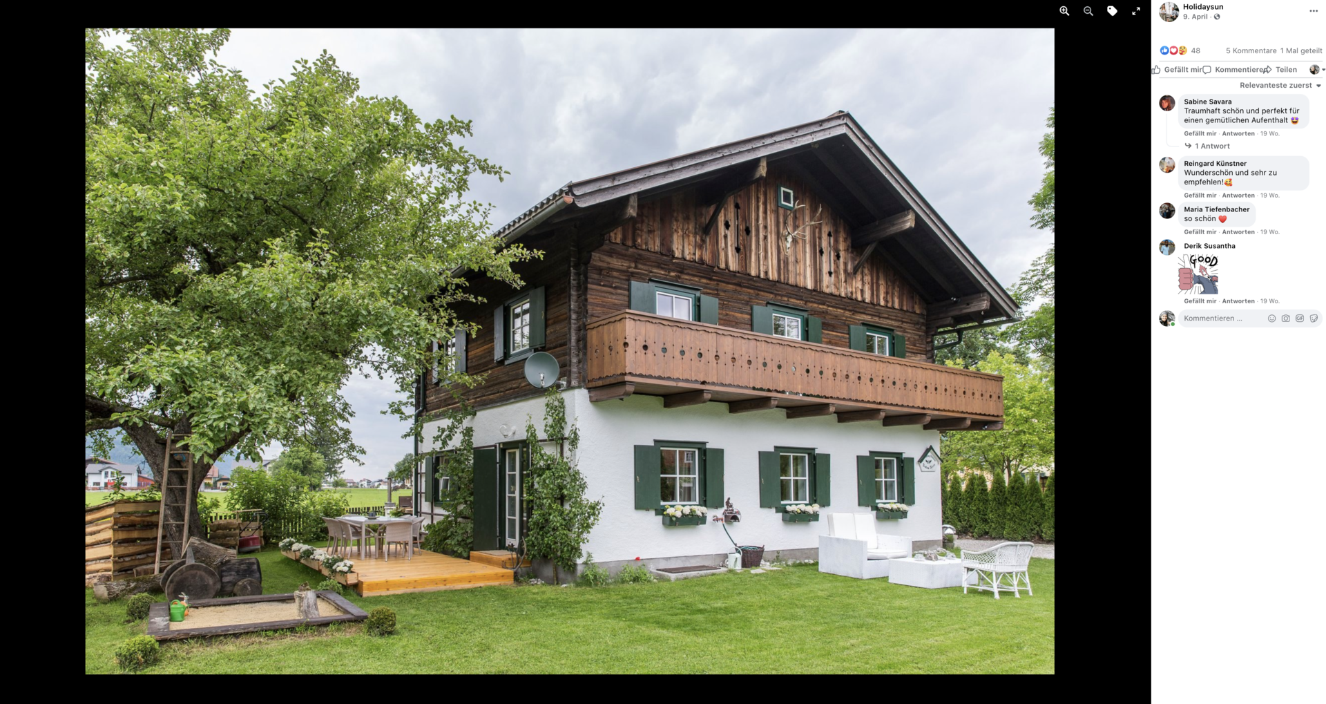 Forsthaus-Chalet | Credit: Facebook/Holidaysun