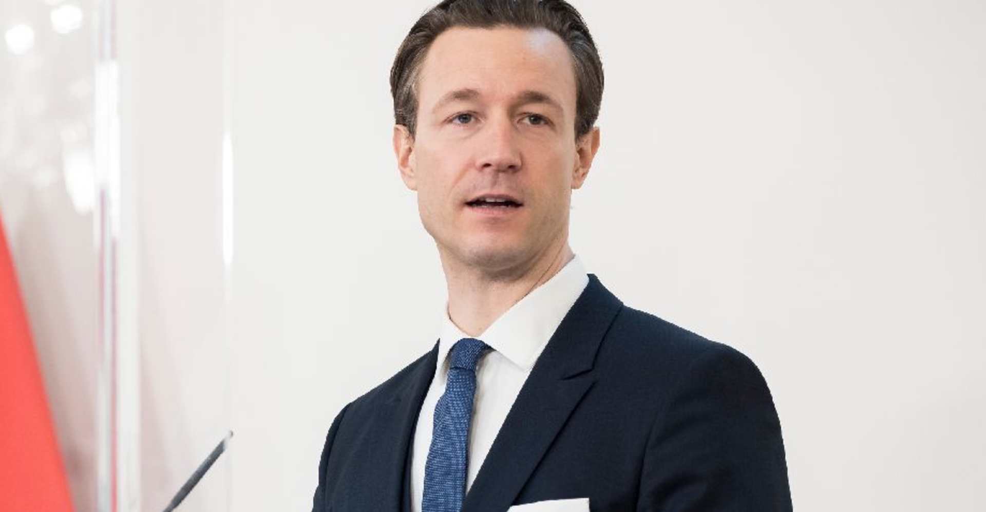 Porträt des Finanzministers