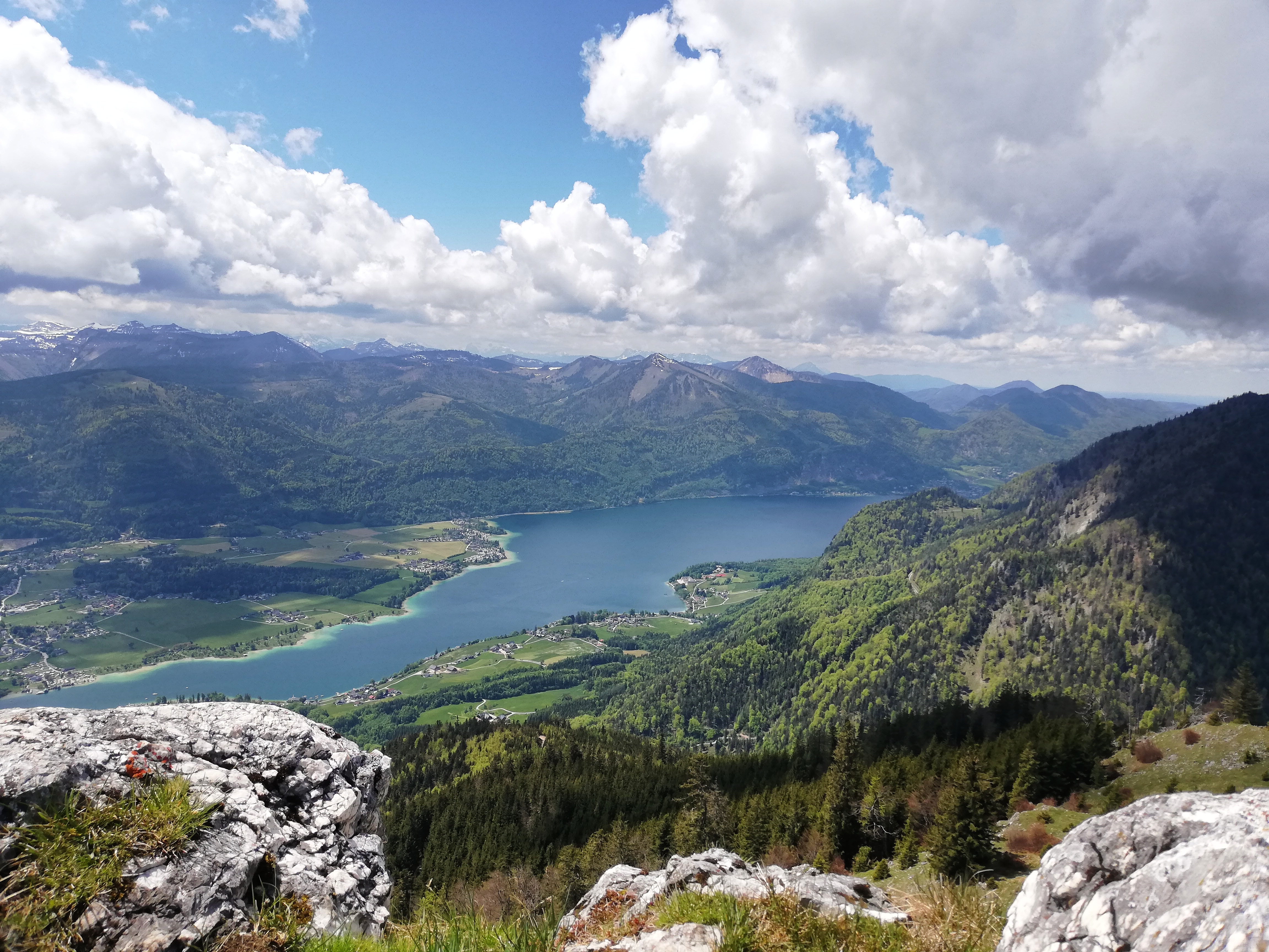 Blick auf den Wolfgangsee | Credit: Simone Reitmeier