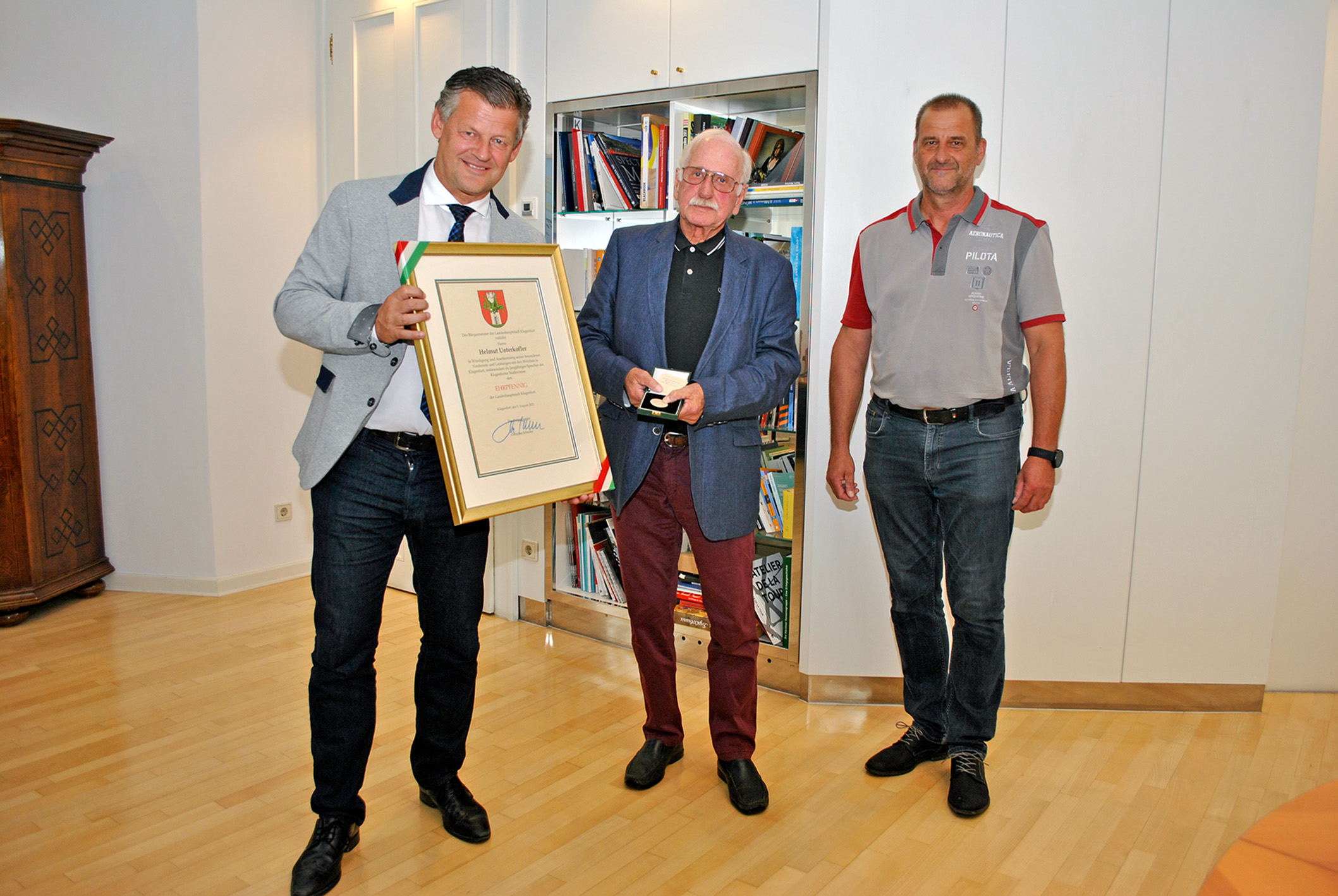 Christian Scheider, Helmut Unterkofler, Robert Passegger